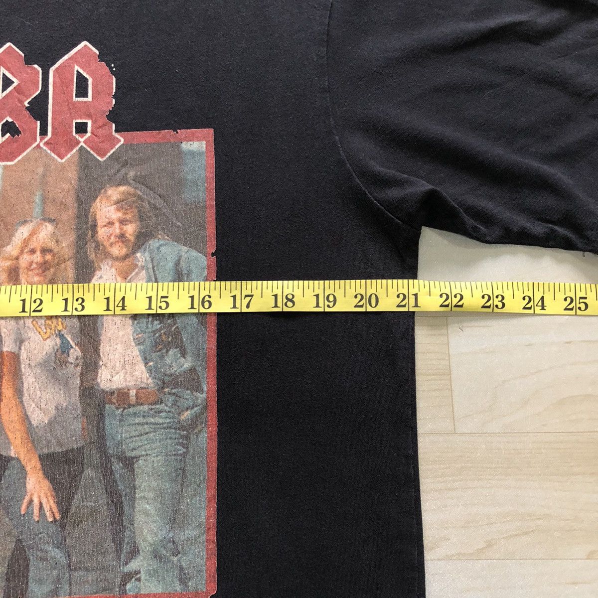 Band Tees ABBA 70s Pop Group Dancing Queen Band Size US L / EU 52-54 / 3 - 5 Thumbnail