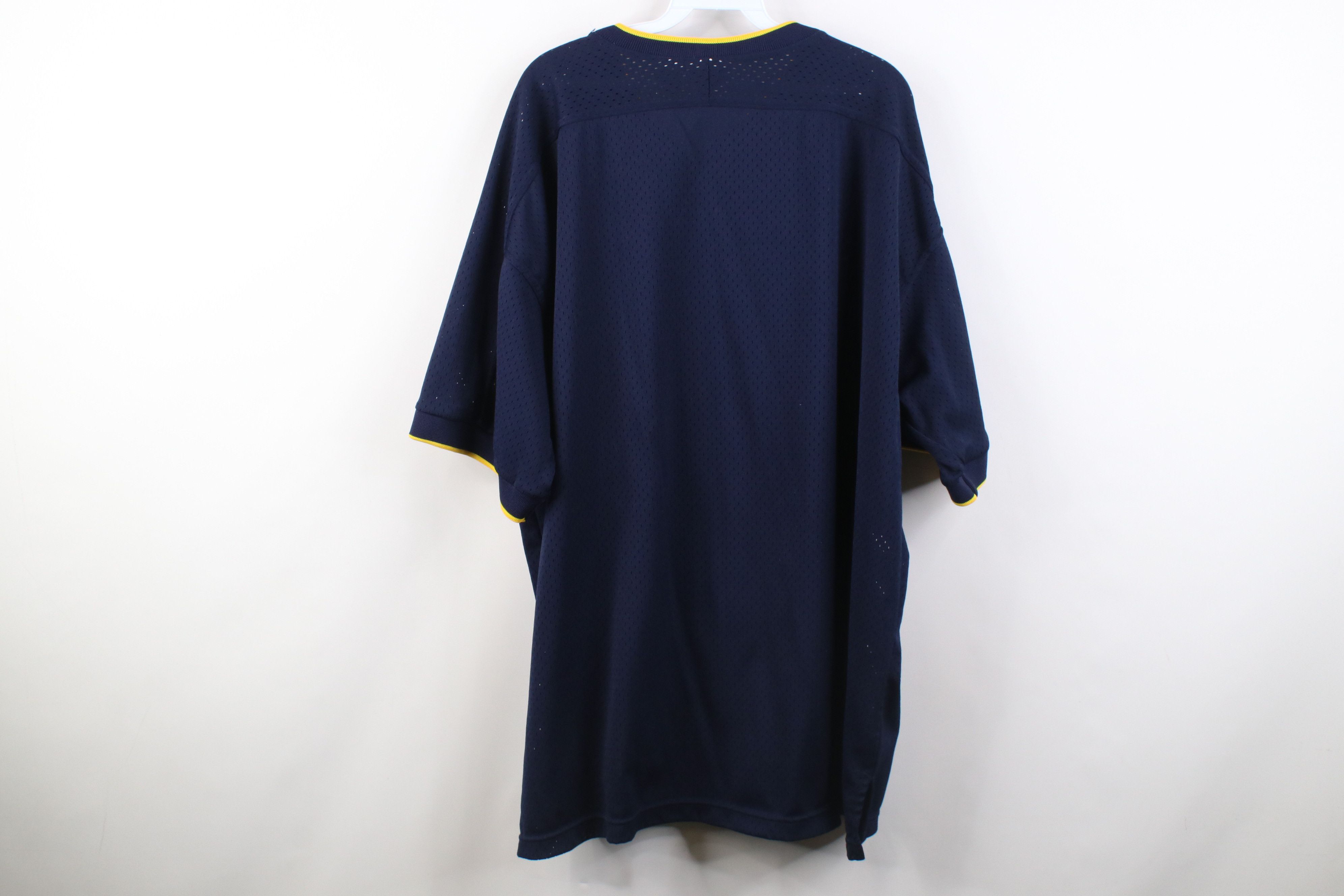 Vintage Vintage 90s Streetwear Mesh Ringer Football Jersey T-Shirt Size US XXL / EU 58 / 5 - 7 Thumbnail