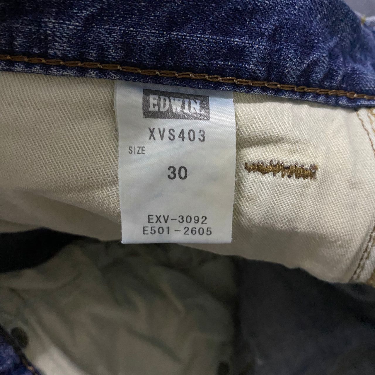 Edwin Vintage Edwin Exclusive Vintage Distressed Denim Size US 33 - 12 Thumbnail