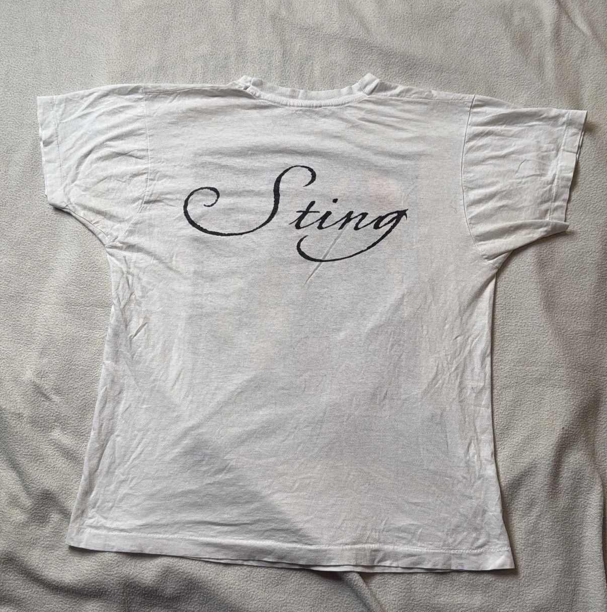 Sting Vintage 1991 Sting Soul Cages Artwork T-shirt Medium Size US M / EU 48-50 / 2 - 5 Thumbnail