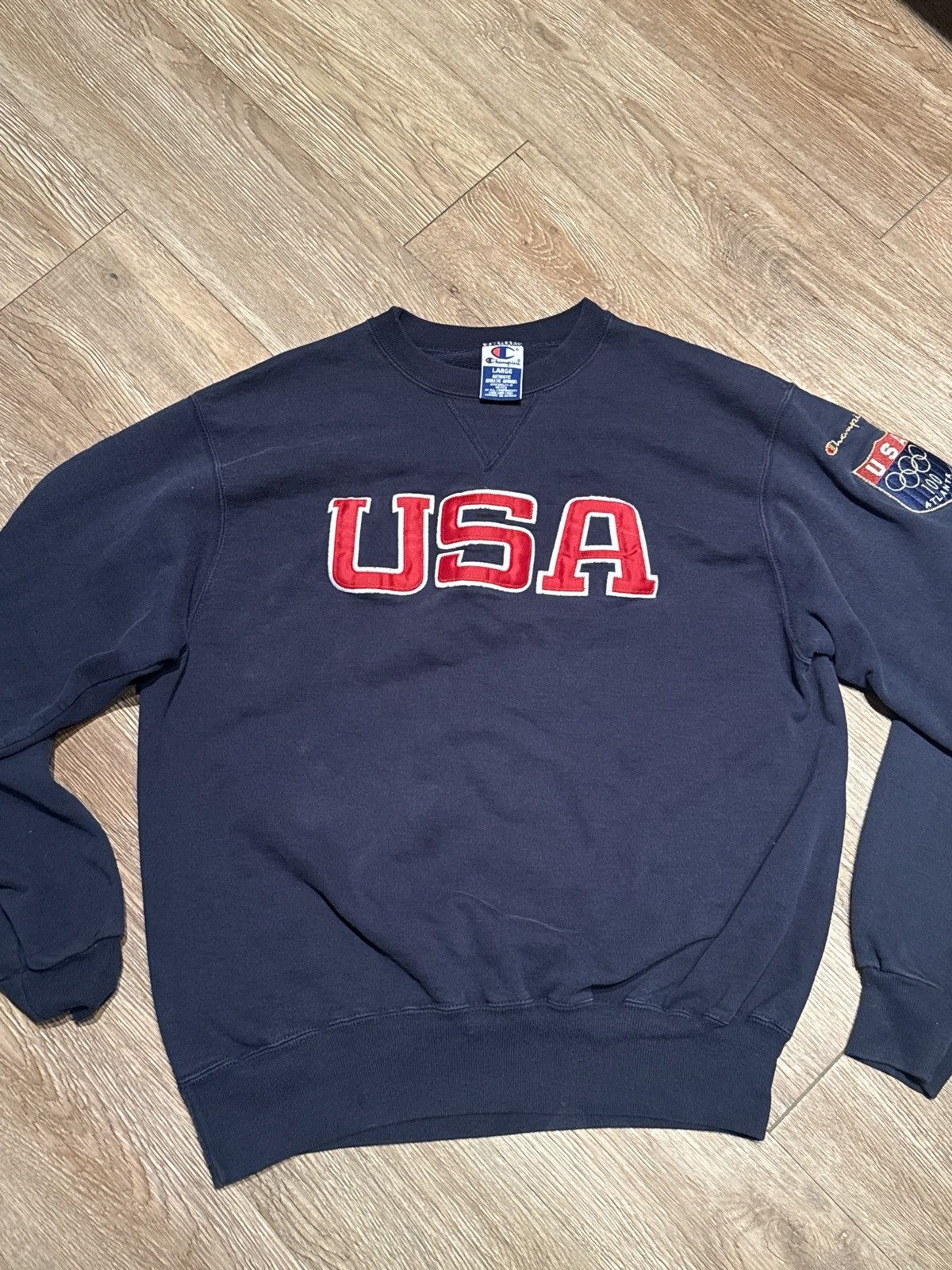 Champion Vintage Champion USA Sweatshirt Size US L / EU 52-54 / 3 - 1 Thumbnail