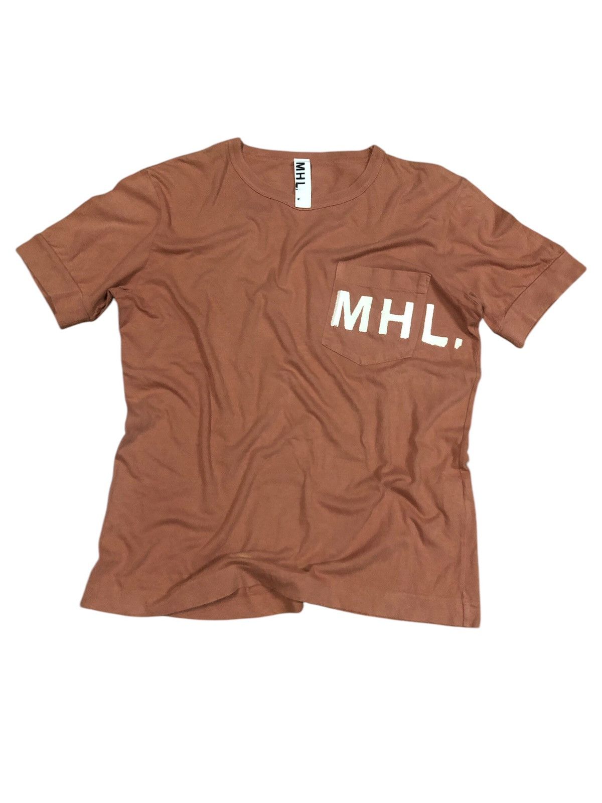 Designer × Margaret Howell × Vintage Vintage Margaret Howell MHL Pocket Tee Shirt Size US M / EU 48-50 / 2 - 2 Thumbnail
