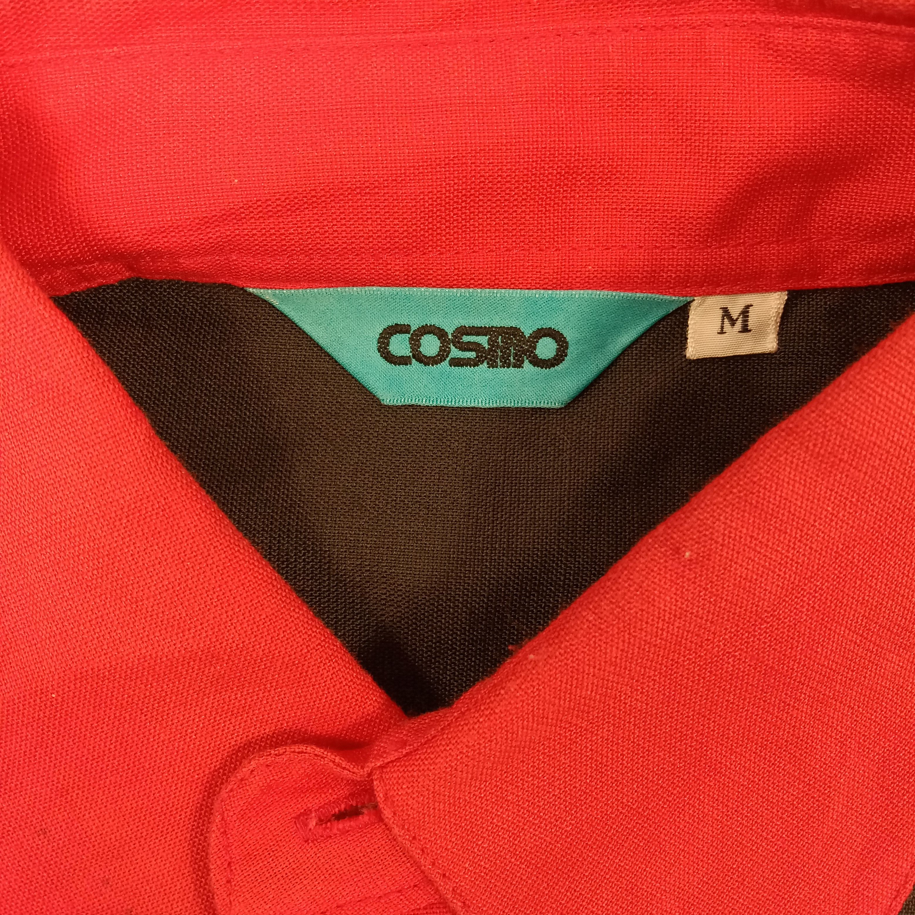 Japanese Brand × Vintage Cosmo Japanese Racing Work Shirt Button Up Size US L / EU 52-54 / 3 - 3 Thumbnail