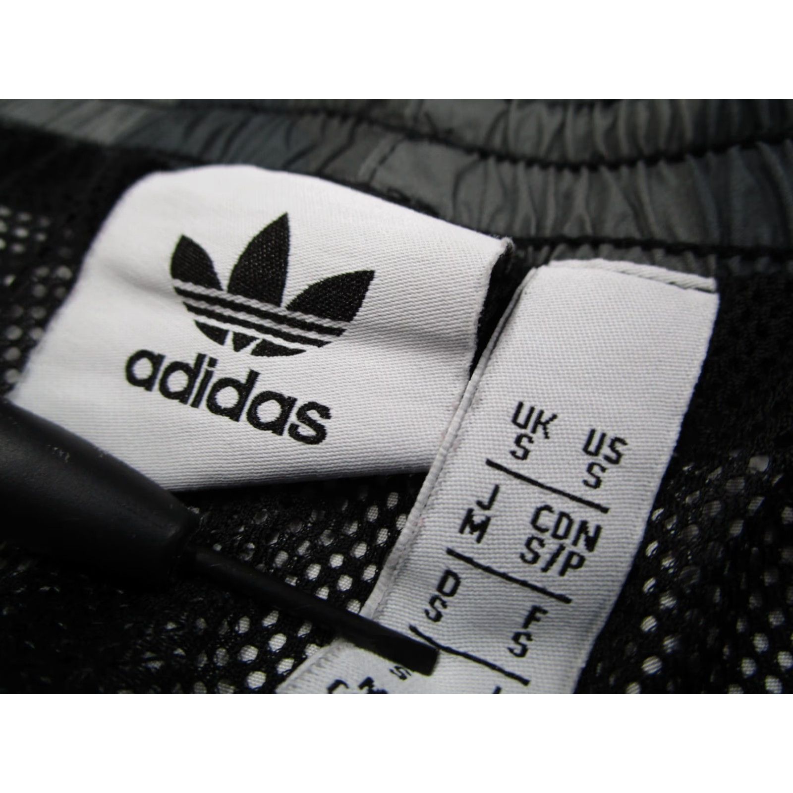 Adidas Adidas Joggers Mens Small Gray Camo Woven Track Windbreaker Tapered 26x28 Size US 29 - 3 Thumbnail