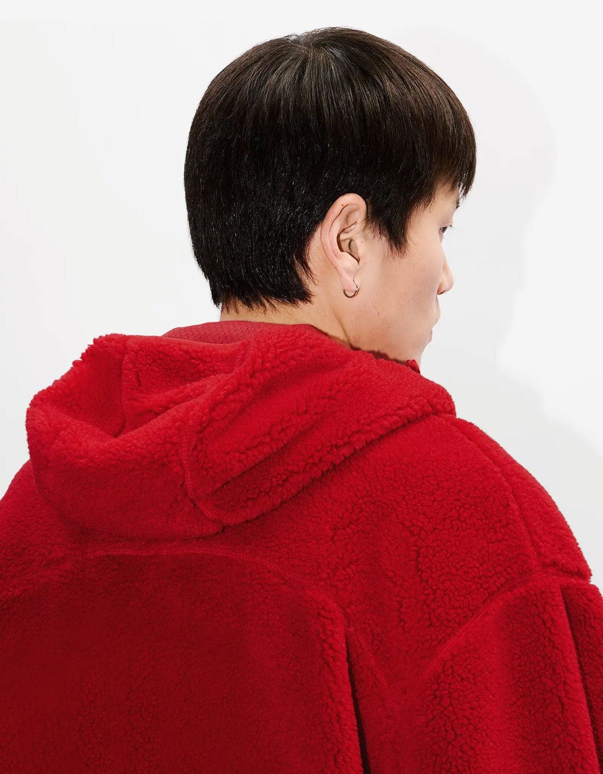 Kenzo Kenzo Boke Flower 2.0 Red Fleece Blouson Jacket Size US S / EU 44-46 / 1 - 5 Thumbnail