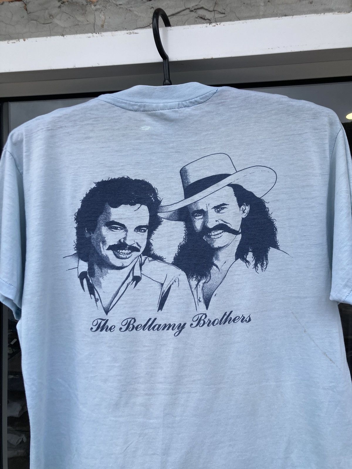 Vintage RARE Vintage 80s The Bellamy Brothers "Old Hippie Tour" Size US M / EU 48-50 / 2 - 12 Thumbnail