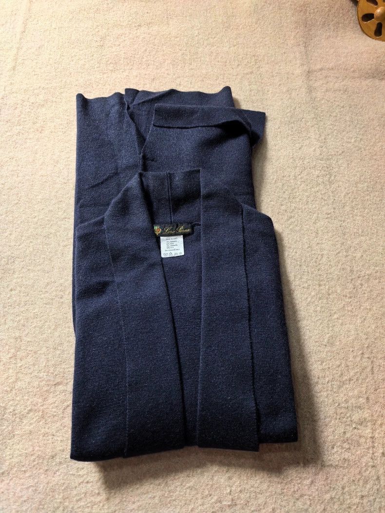 Loro Piana LORO PIANA Silk velvet cardigan Size M / US 6-8 / IT 42-44 - 2 Thumbnail