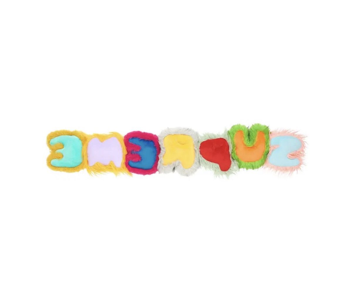 Supreme faux fur pillow
