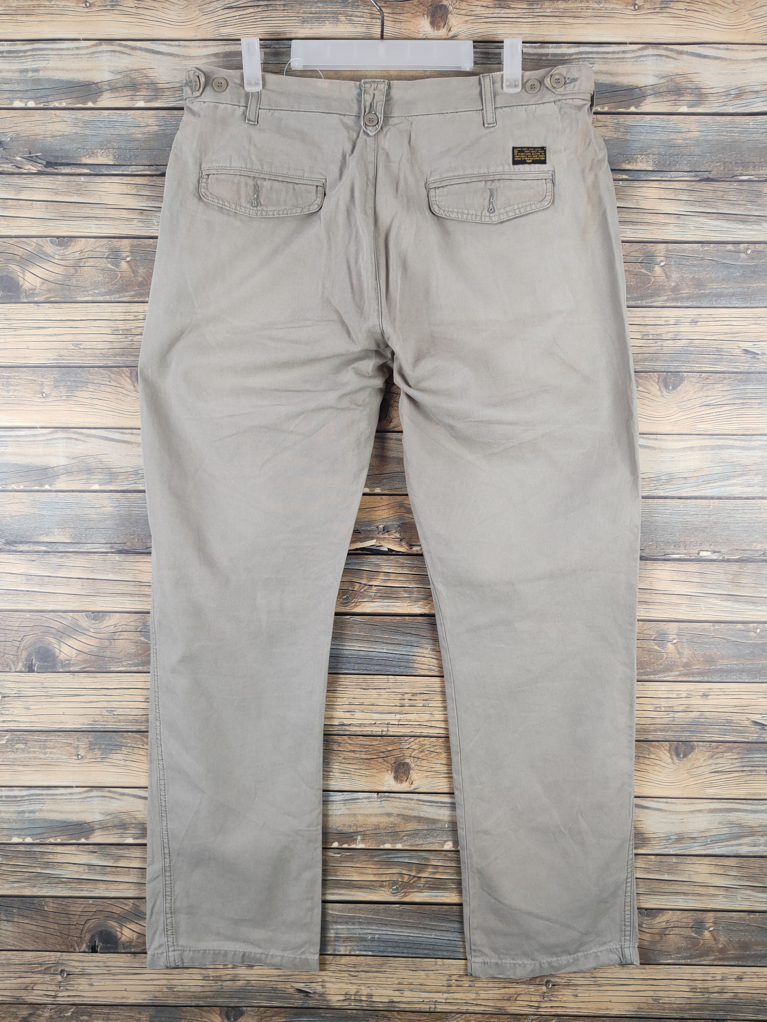 Silas DL Silas Beige Multipocket Casual Pants #46-266T Size US 35 - 7 Thumbnail
