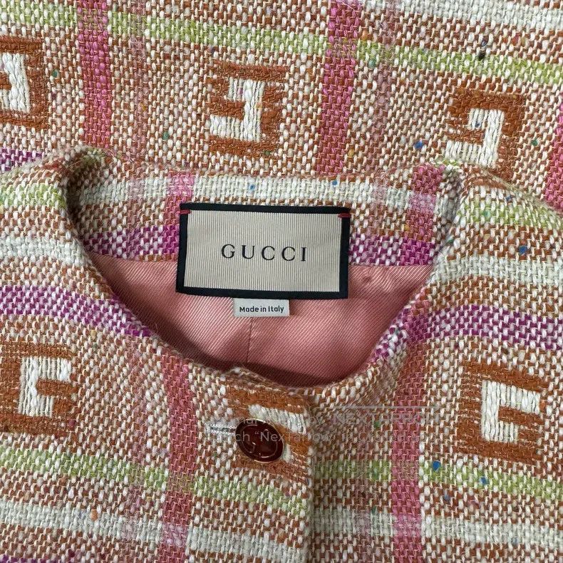 Gucci Gucci Candy-coloured woven small fragrant jacket Size XS / US 0-2 / IT 36-38 - 3 Thumbnail