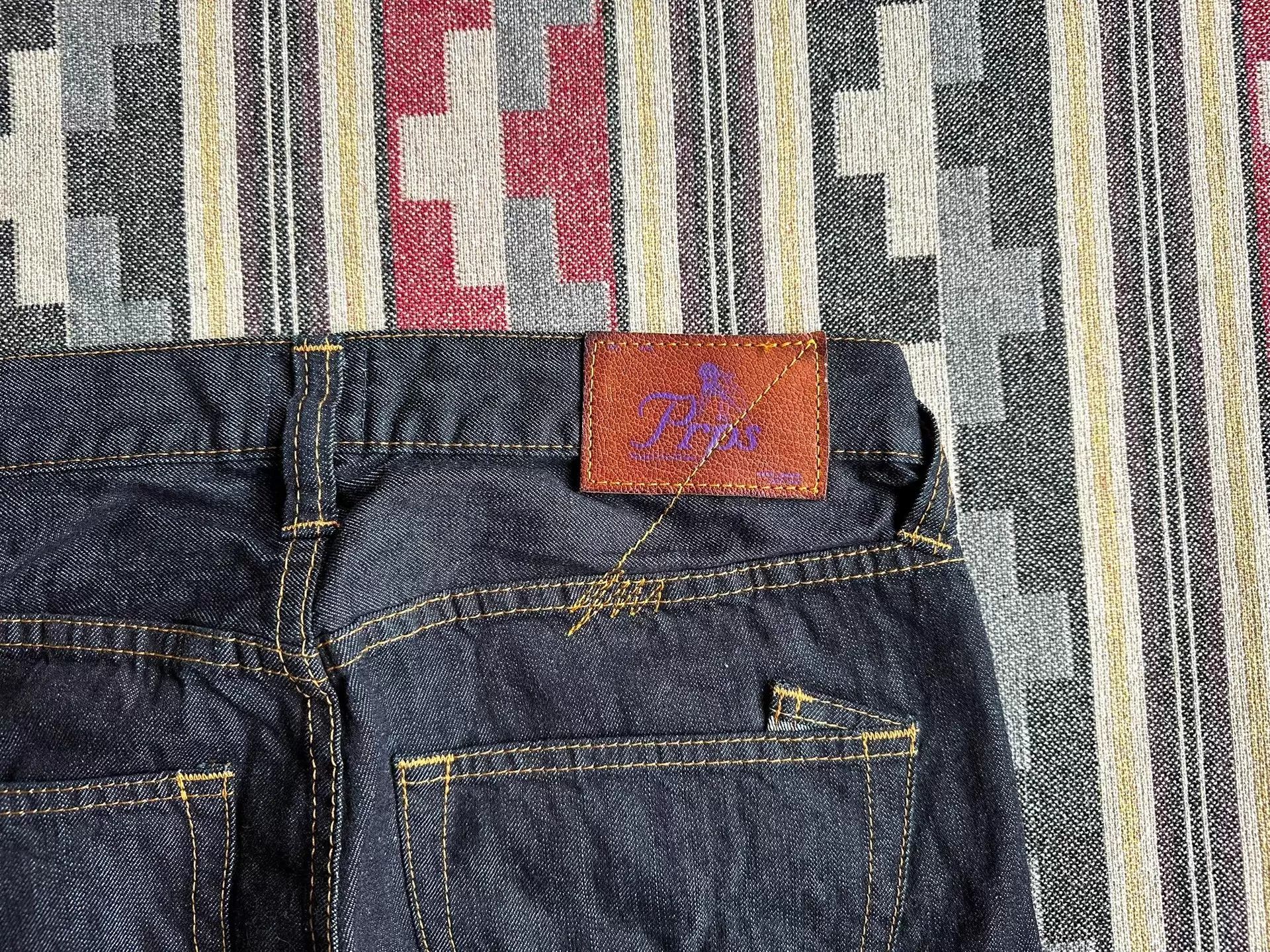 Prps Prps Purple R49P17BX Rinsed Raw Denim Jeans Japan Unisex 24 Size 24" / US 00 / IT 34 - 6 Thumbnail