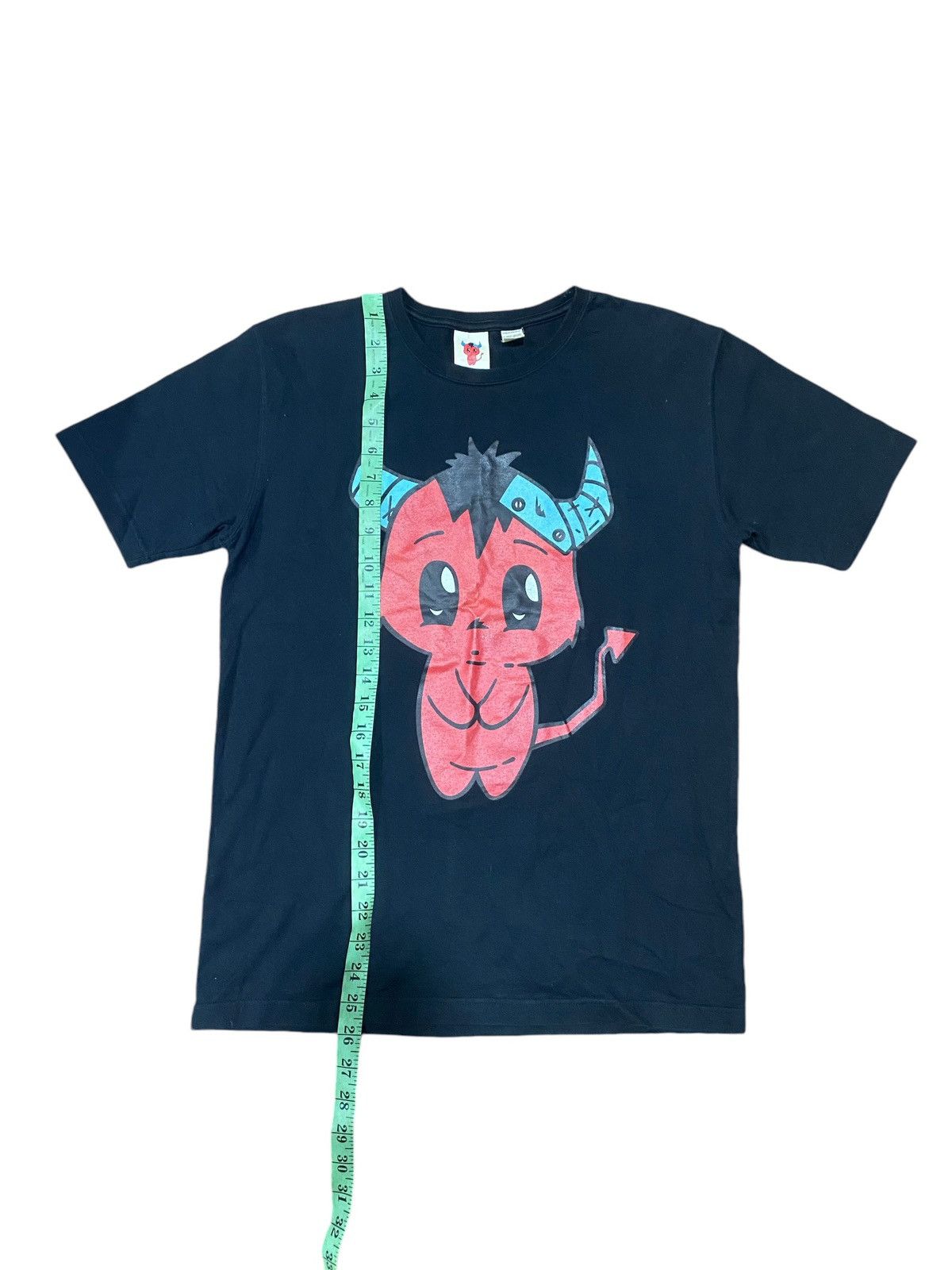 PHENOMENON × Vintage Offer‼️Vintage Phenomenon Devil Japanese Black Tee Size US M / EU 48-50 / 2 - 7 Thumbnail