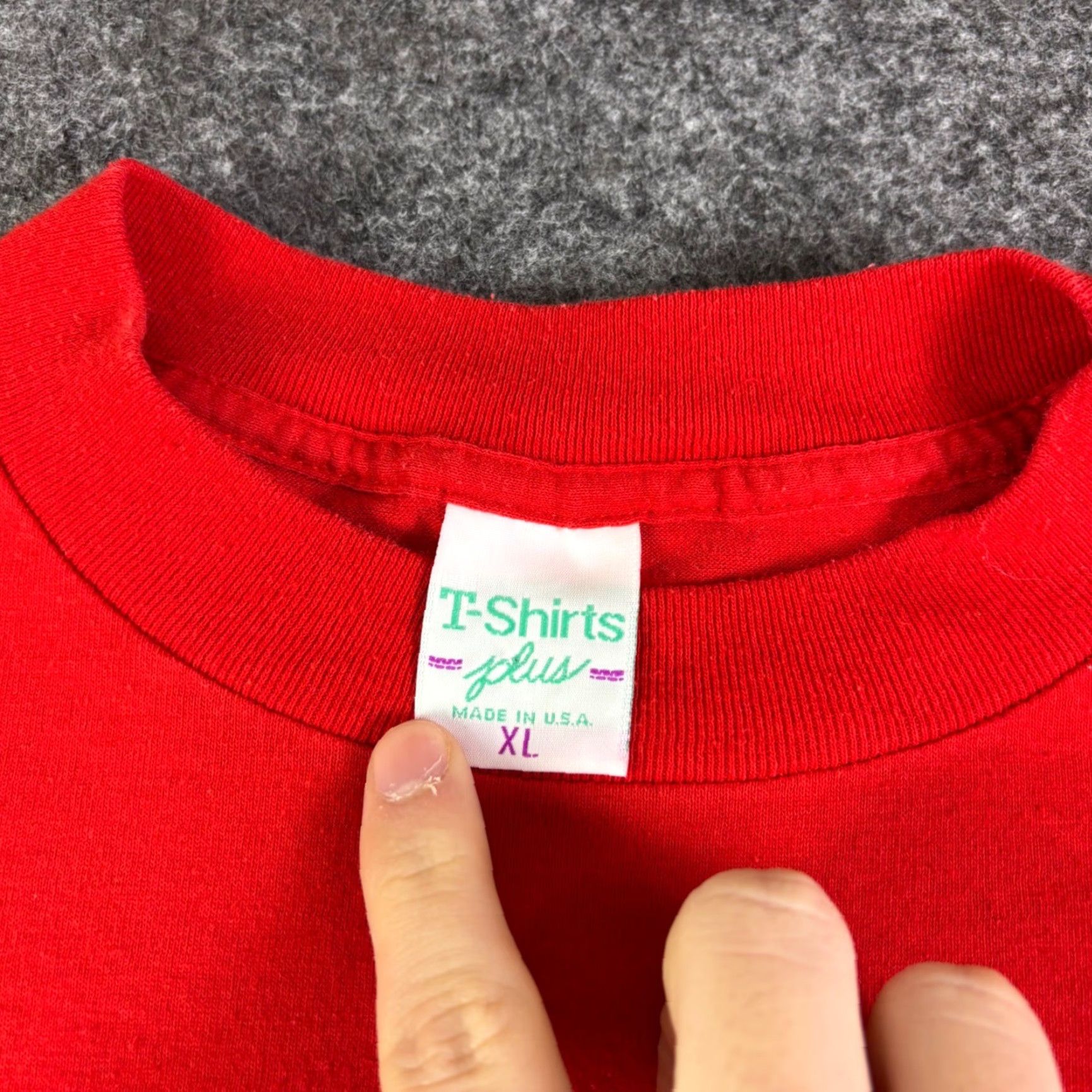 Vintage VINTAGE Brother's Wife Graphic T Shirt XL Red Unisex Adults Crew Neck 90s Vintage Size US XL / EU 56 / 4 - 5 Thumbnail