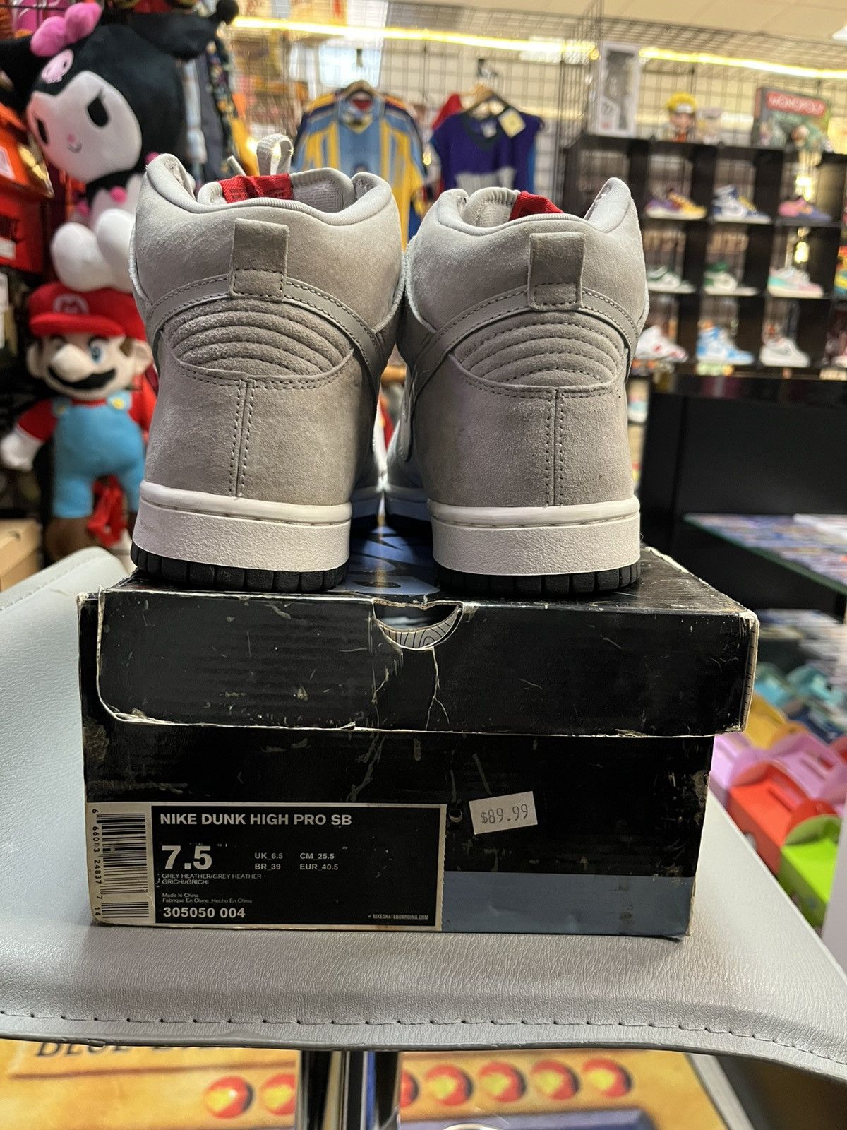 Nike SB Nike Dunk High Pro SB Pee-Wee Herman Men's Size 7.5 Sneakers Size US 7.5 / EU 40-41 - 3 Thumbnail