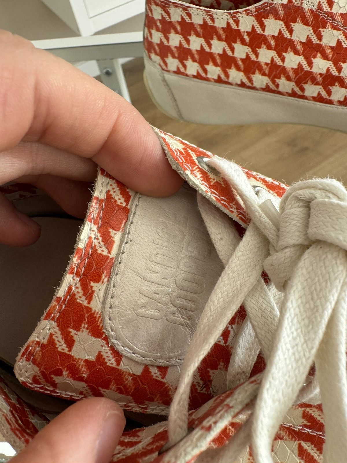 Designer × Vintage Candice Cooper casual lace up sneakers Size US 6.5 / IT 36.5 - 7 Thumbnail