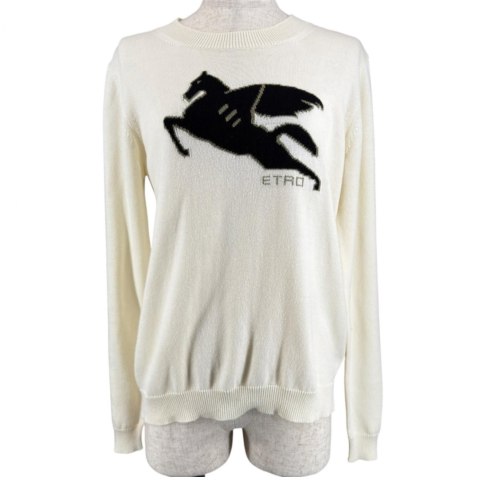 Etro Etro Etro Cotton Knit Top Textile Tops DUTY FREE for USA Size ONE SIZE - 1 Thumbnail