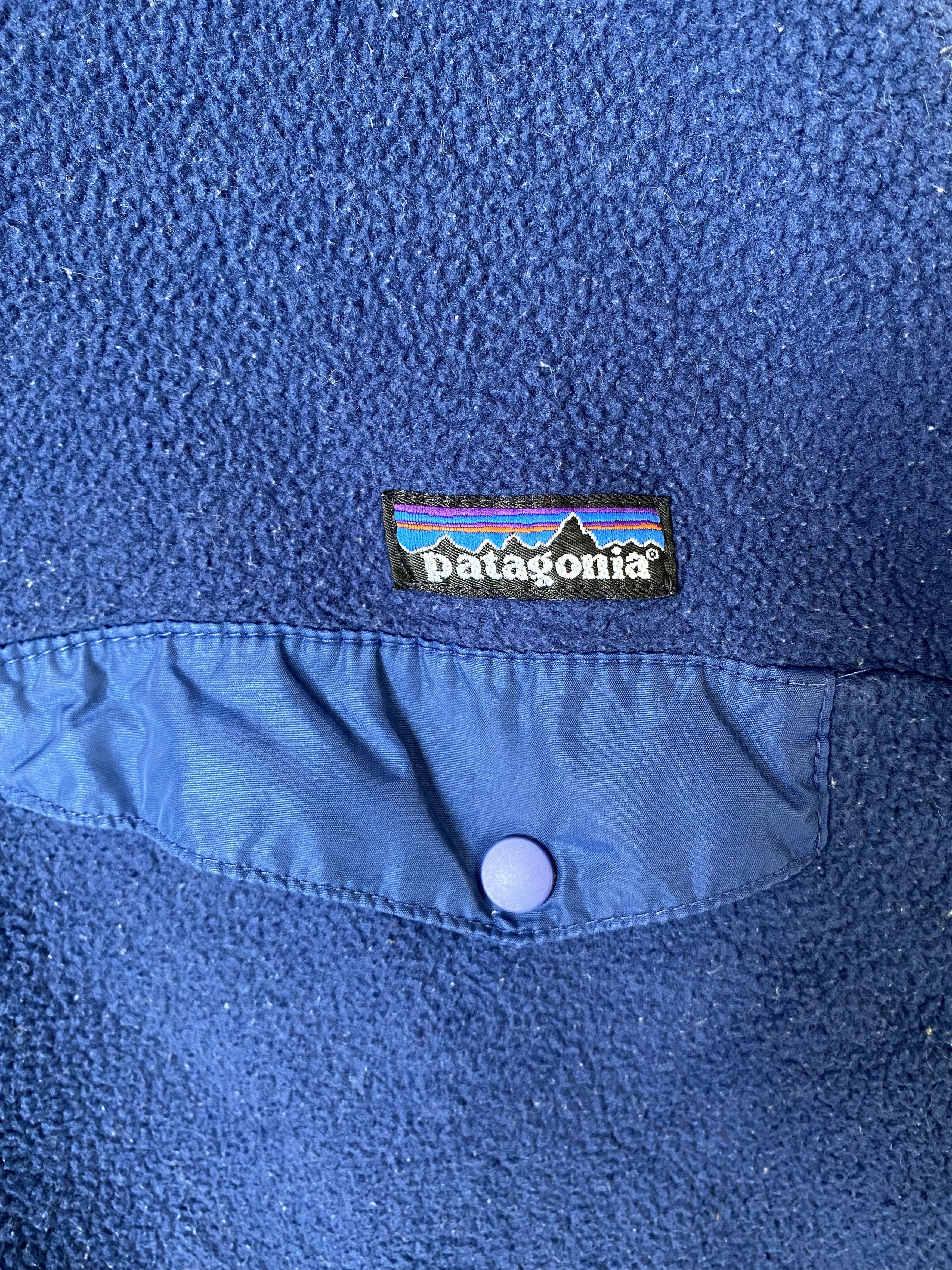 Patagonia 90s Patagonia synchilla snap-T fleece jacket Size US XL / EU 56 / 4 - 6 Thumbnail