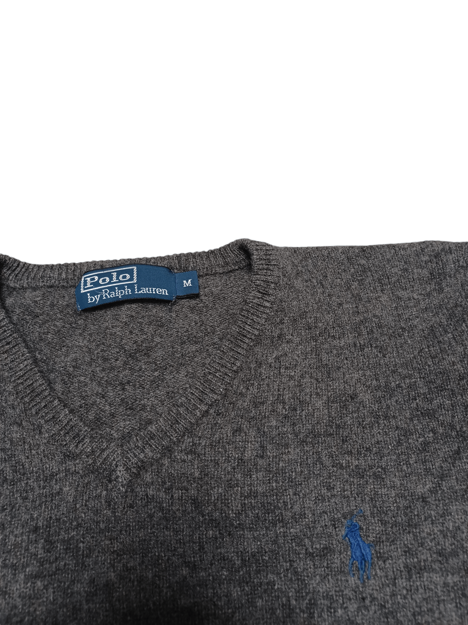 Polo Ralph Lauren POLO RALPH LAUREN VINTAGE 90S 100% LAMBSWOOL SWEATER Size US M / EU 48-50 / 2 - 2 Thumbnail
