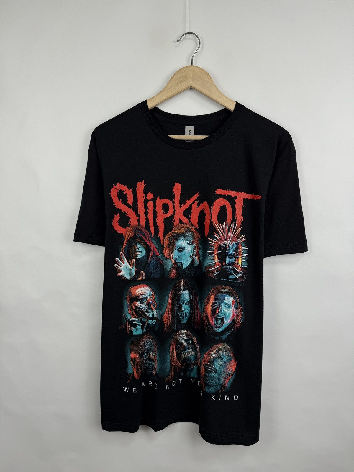 Slipknot 🇺🇸 Y2K Slipknot We Are Not Your Kind Nu Metal Band T-Shirt Size US L / EU 52-54 / 3 - 3 Thumbnail