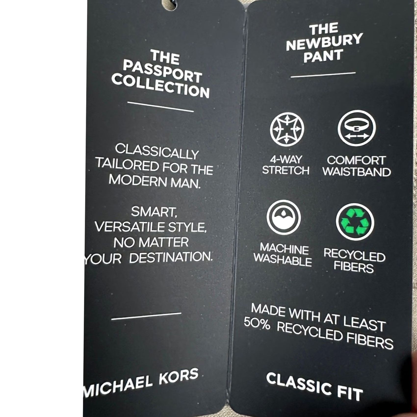 Michael Kors VINTAGE? No. Michael Kors Newbury Pant Chase: Primary. Size US 38 / EU 54 - 5 Thumbnail