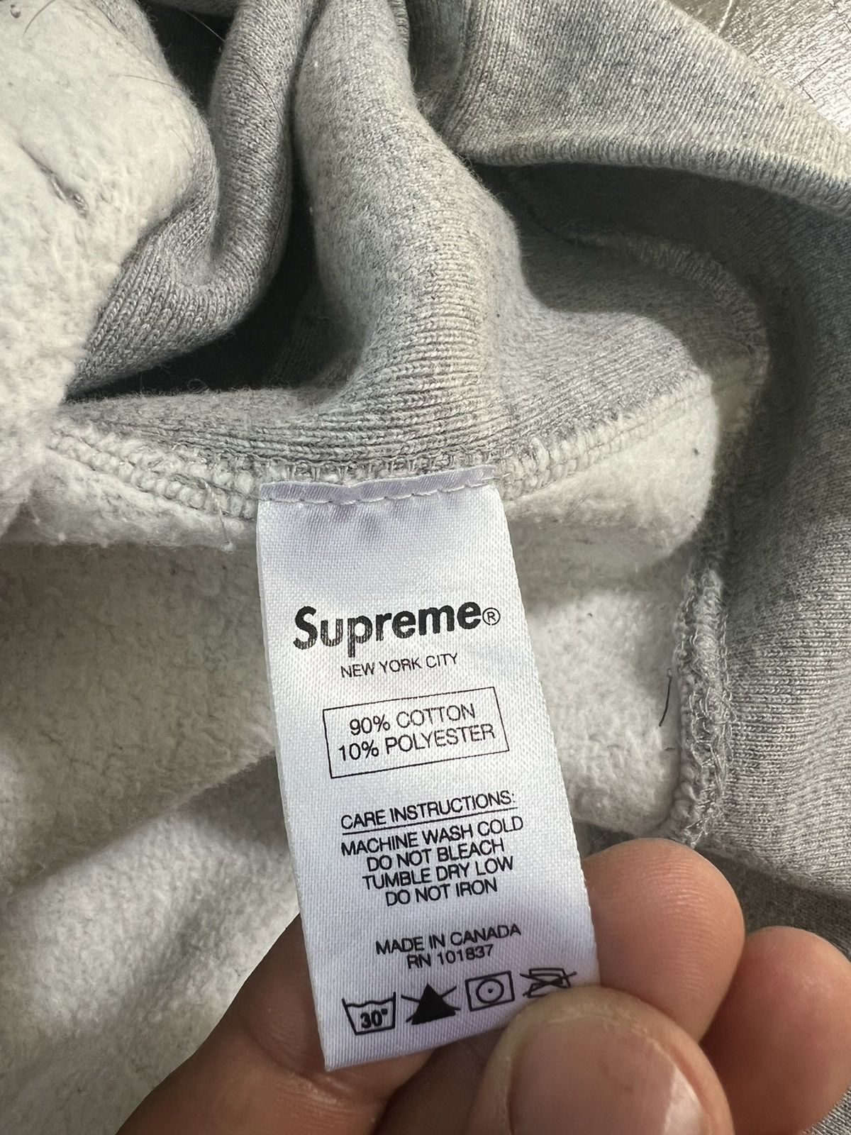 Supreme Supreme Box Logo Hooded Sweatshirt Heather Grey Size US M / EU 48-50 / 2 - 8 Thumbnail