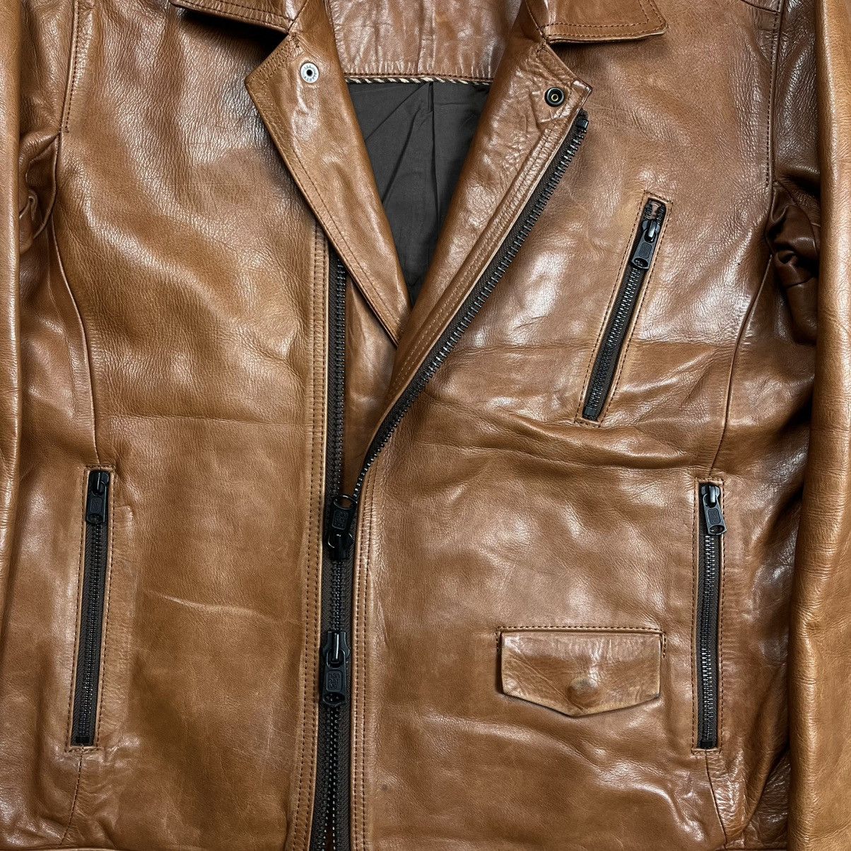 Nonnative Nonnative rider kip cafecto leather jacket Size US M / EU 48-50 / 2 - 4 Thumbnail