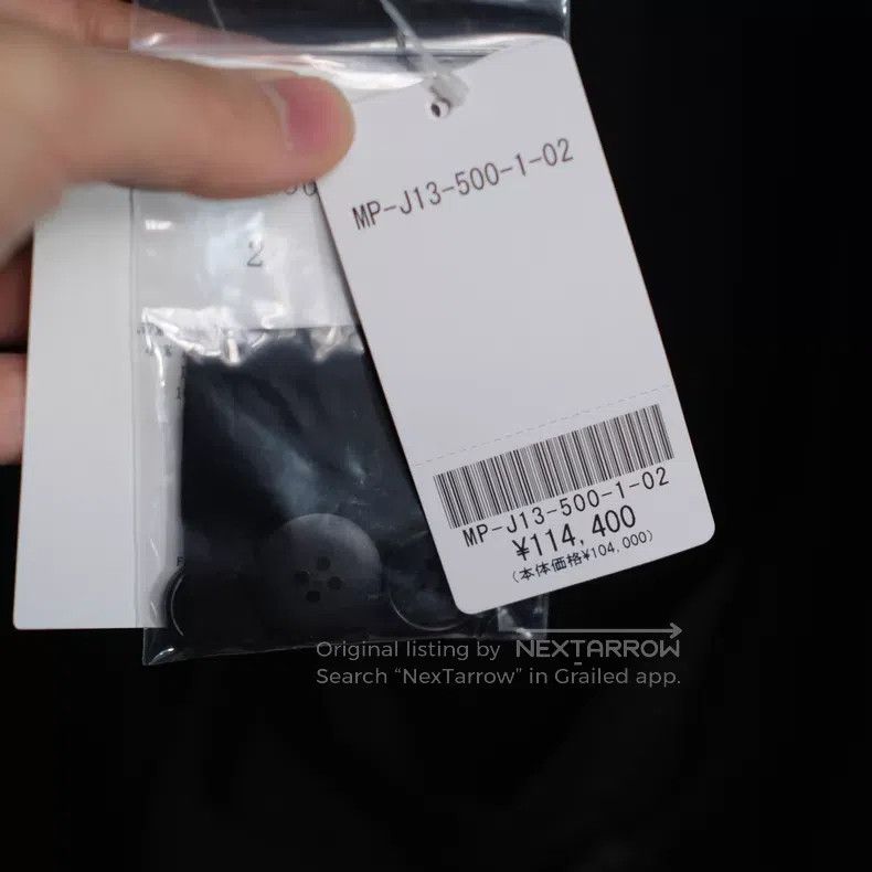 Yohji Yamamoto Yohji Yamamoto size 2 Triacetic acid four-bag blazer Size 36R - 8 Thumbnail