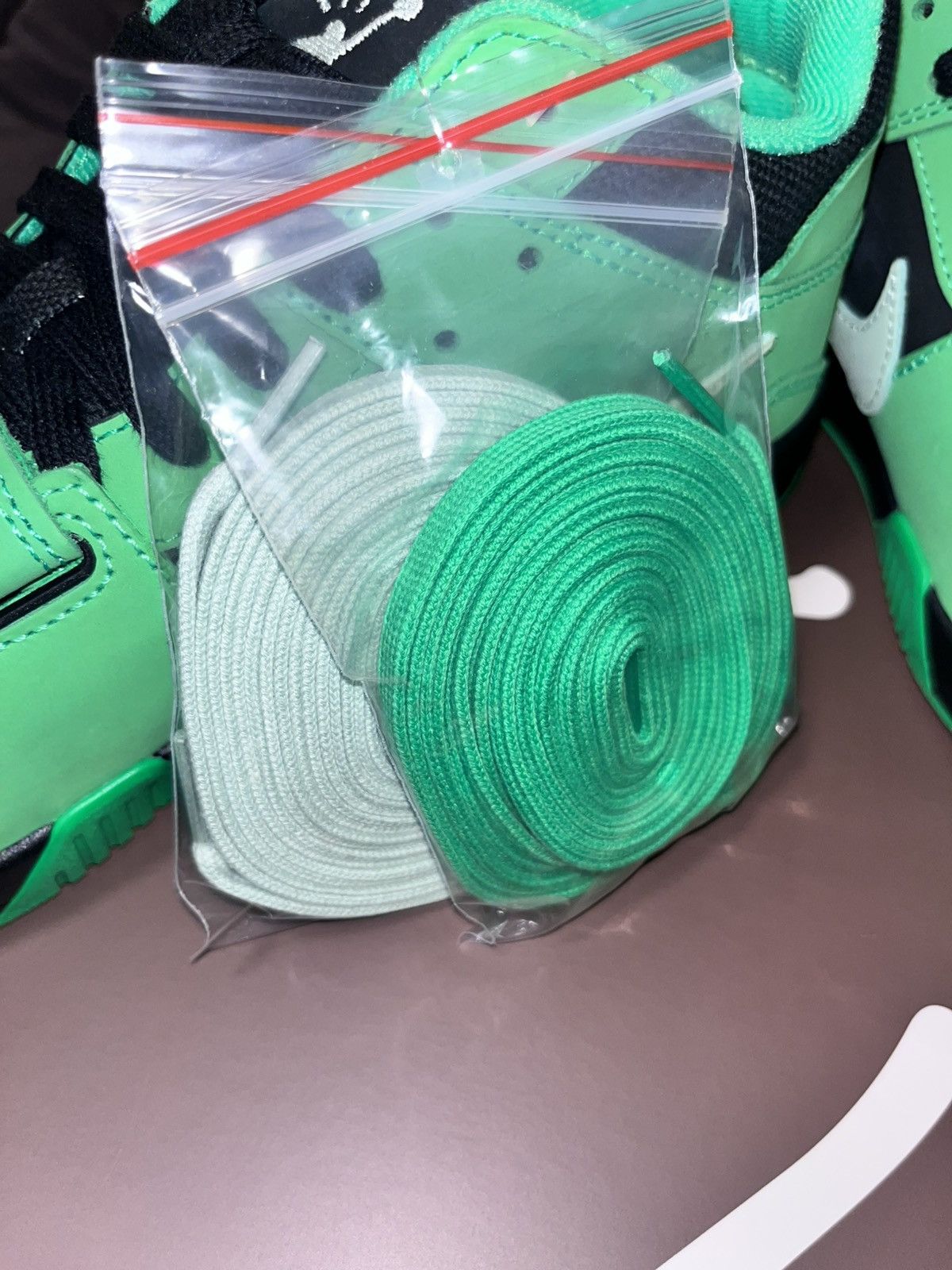 Nike × Travis Scott CJ1 T-REXX “GREEN SPARK” Size US 10 / EU 43 - 8 Thumbnail