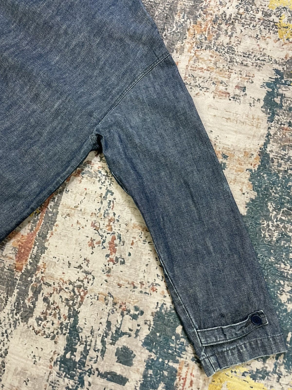 Vintage Vintage Denim Workwear Chore Jacket Size US M / EU 48-50 / 2 - 9 Thumbnail