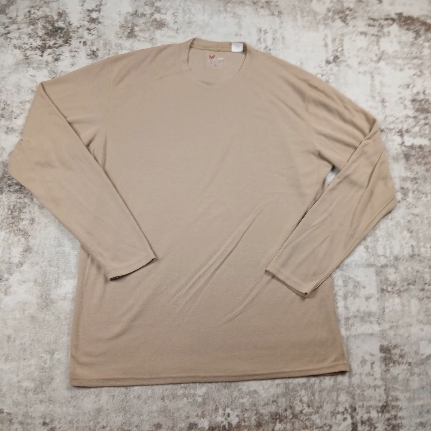 Vintage Drifire Heavy Weight Long Sleeve Shirt Mens XL Extra Large Desert Sand Size US XL / EU 56 / 4 - 2 Thumbnail