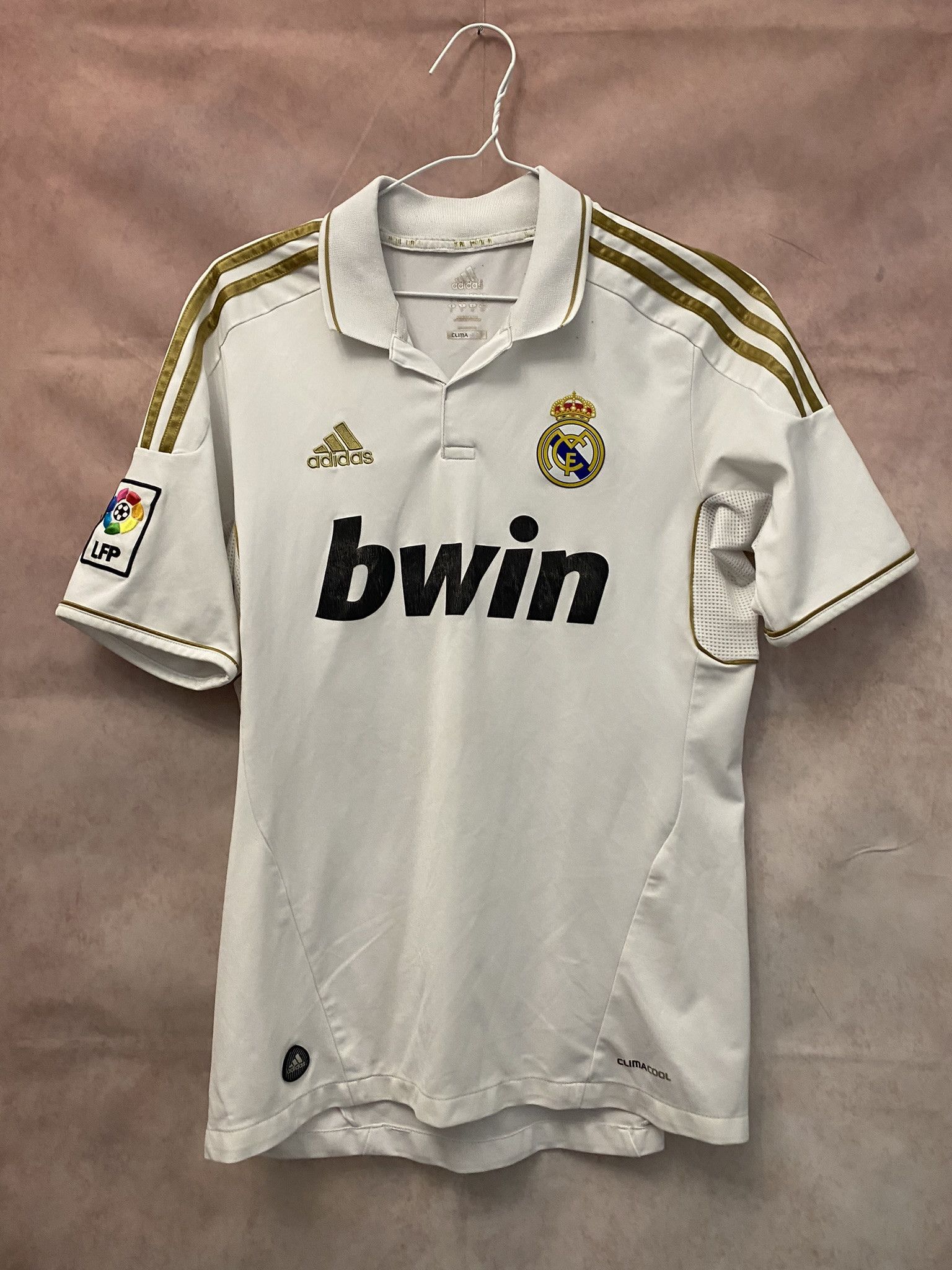 Adidas Real Madrid #7 Ronaldo Home Jersey Shirt Season 2011-12 Size US S / EU 44-46 / 1 - 1 Thumbnail
