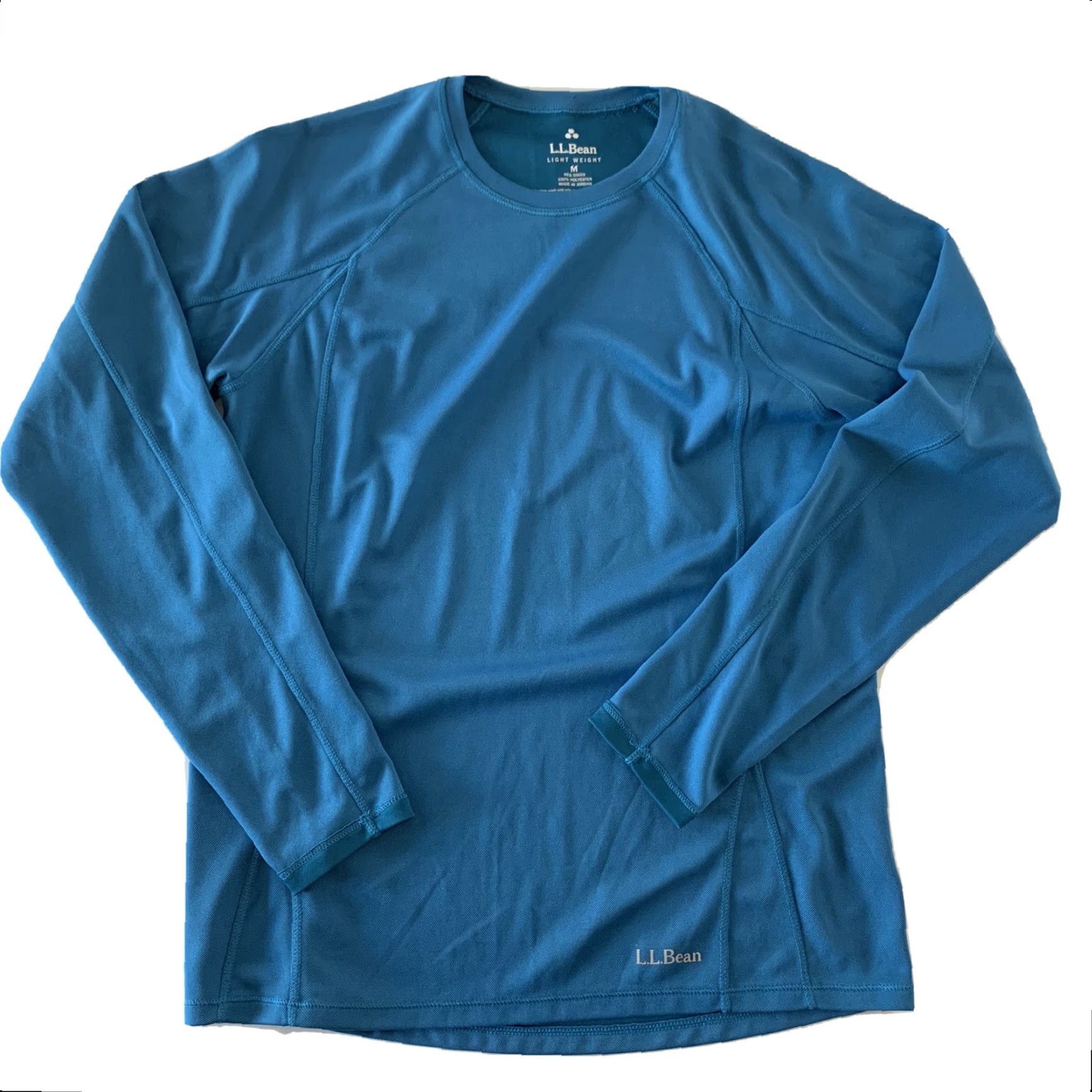 Vintage L.L. Bean Light Weight Long Sleeve 100% Polyester Shirt Women's M Blue Size M / US 6-8 / IT 42-44 - 2 Thumbnail