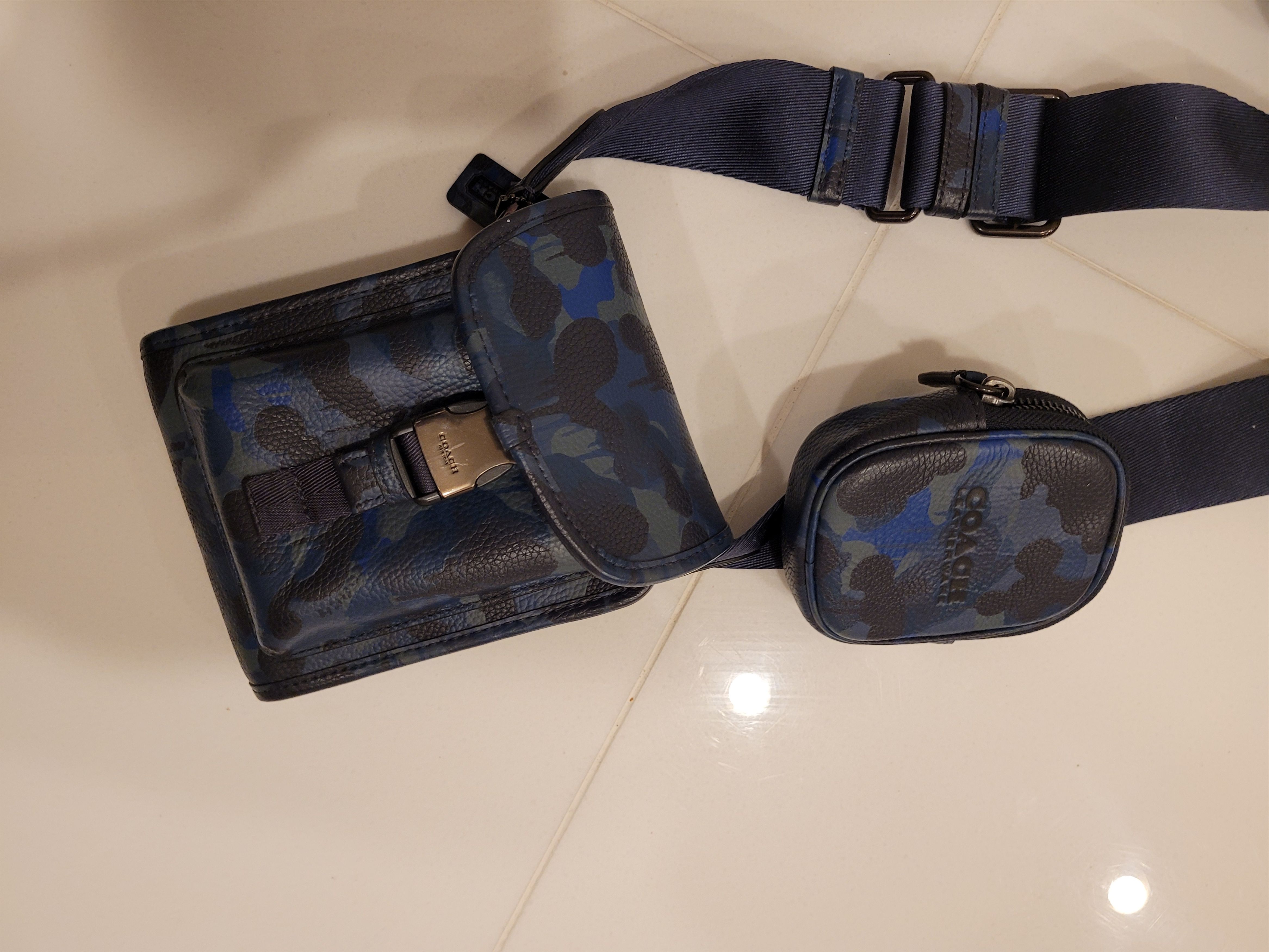 Coach COACH Charter North/South Crossbody With Hybrid Pouch Camo Size ONE SIZE - 5 Thumbnail