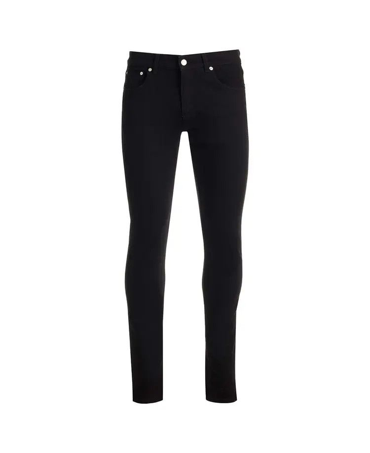 Alexander McQueen o1w1db10925 Mcqueen Graffiti Denim Jeans in Black Size US 40 / EU 56 - 1 Thumbnail
