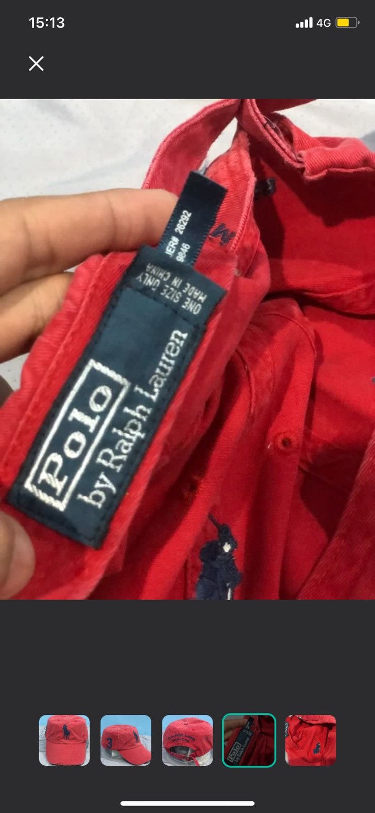Polo Ralph Lauren Polo RALPH LAUREN BIG PONY Size ONE SIZE - 3 Thumbnail