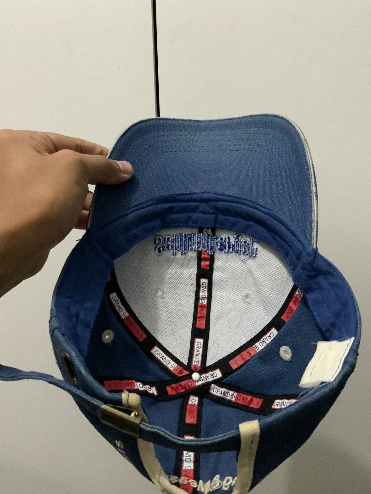 Vintage Vintage Schlumberger Fade Hat Size ONE SIZE - 8 Thumbnail