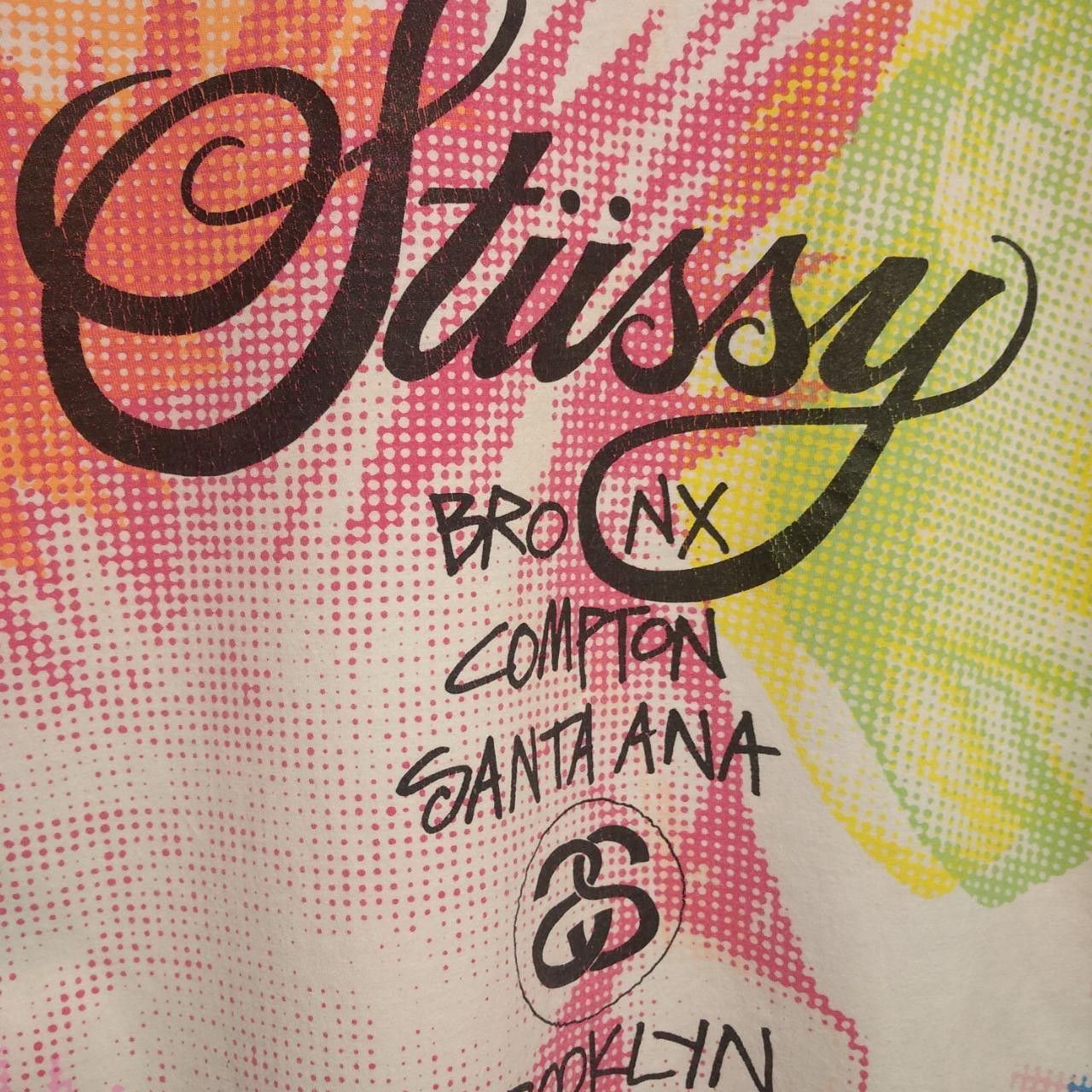 Stussy Stussy World Tour Faces Tee 👕 Size US S / EU 44-46 / 1 - 4 Thumbnail