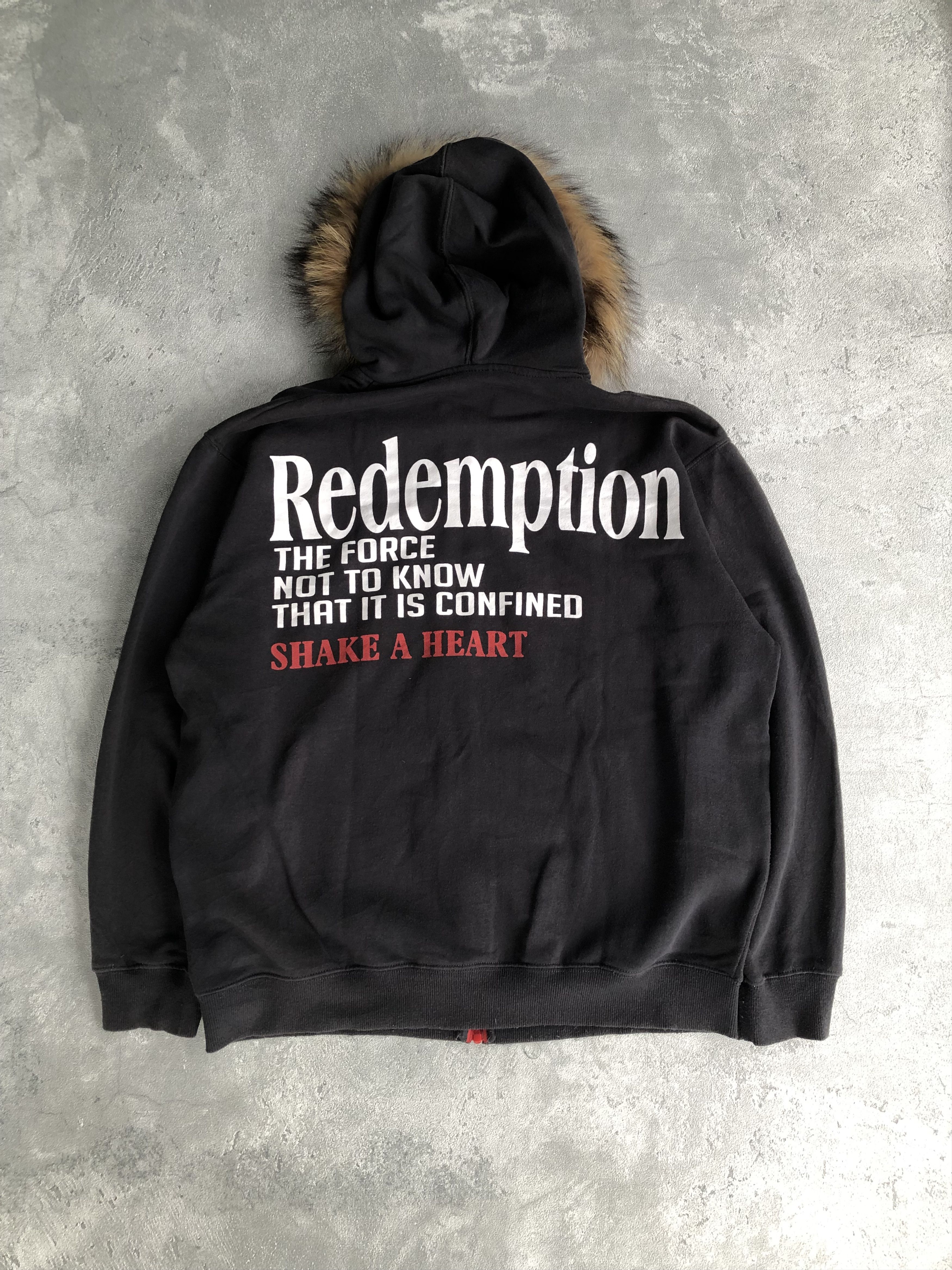 Japanese Brand Babvino Redemption Fur Hoodie Zip Ifsixwasnine Lgb Style Size US XL / EU 56 / 4 - 6 Thumbnail