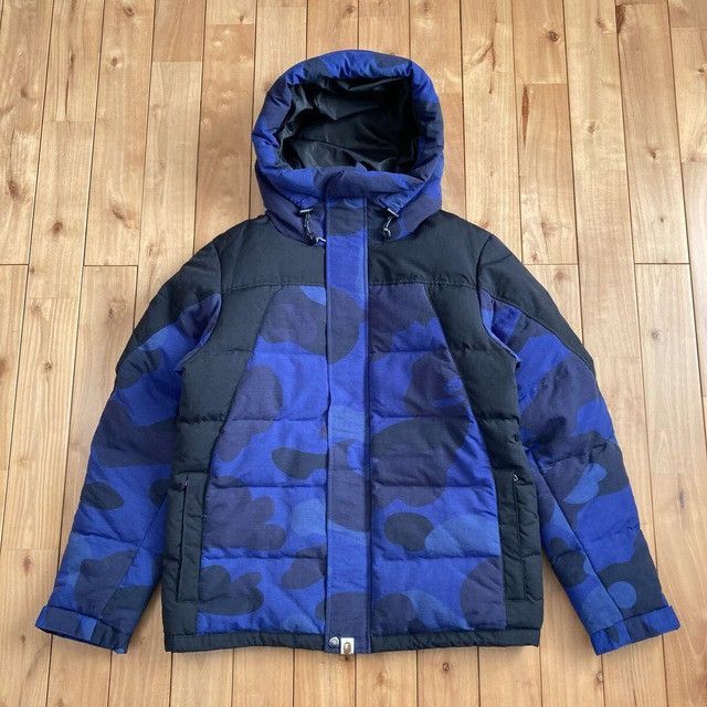 Bape BAPE Giant Blue Camo Puffer Down Jacket a bathing ape NIGO Size US L / EU 52-54 / 3 - 1 Thumbnail