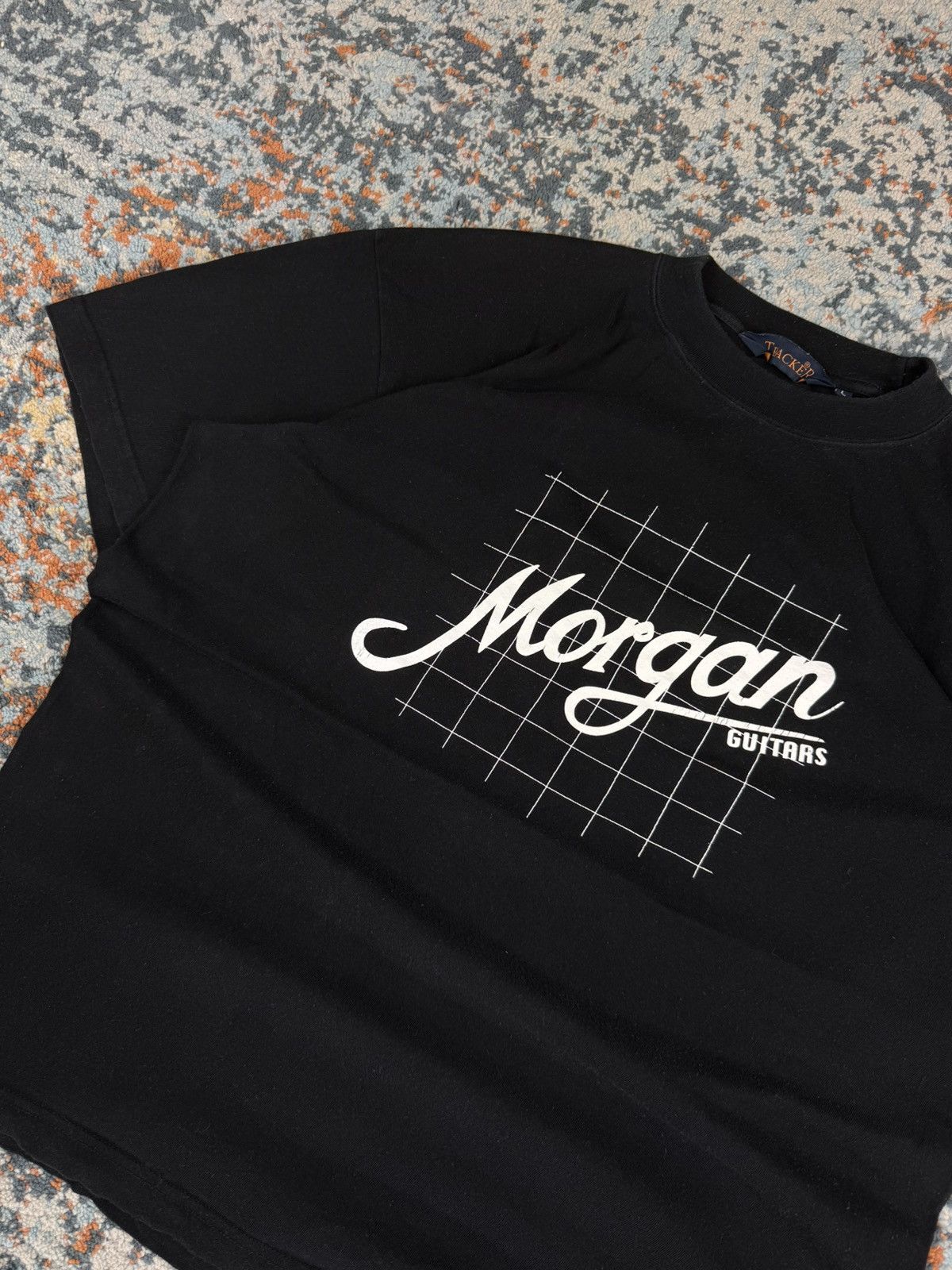 Band Tees × Vintage Vintage 90s Morgan Guitars graphic promo tee Gibson fender Size US XL / EU 56 / 4 - 3 Thumbnail