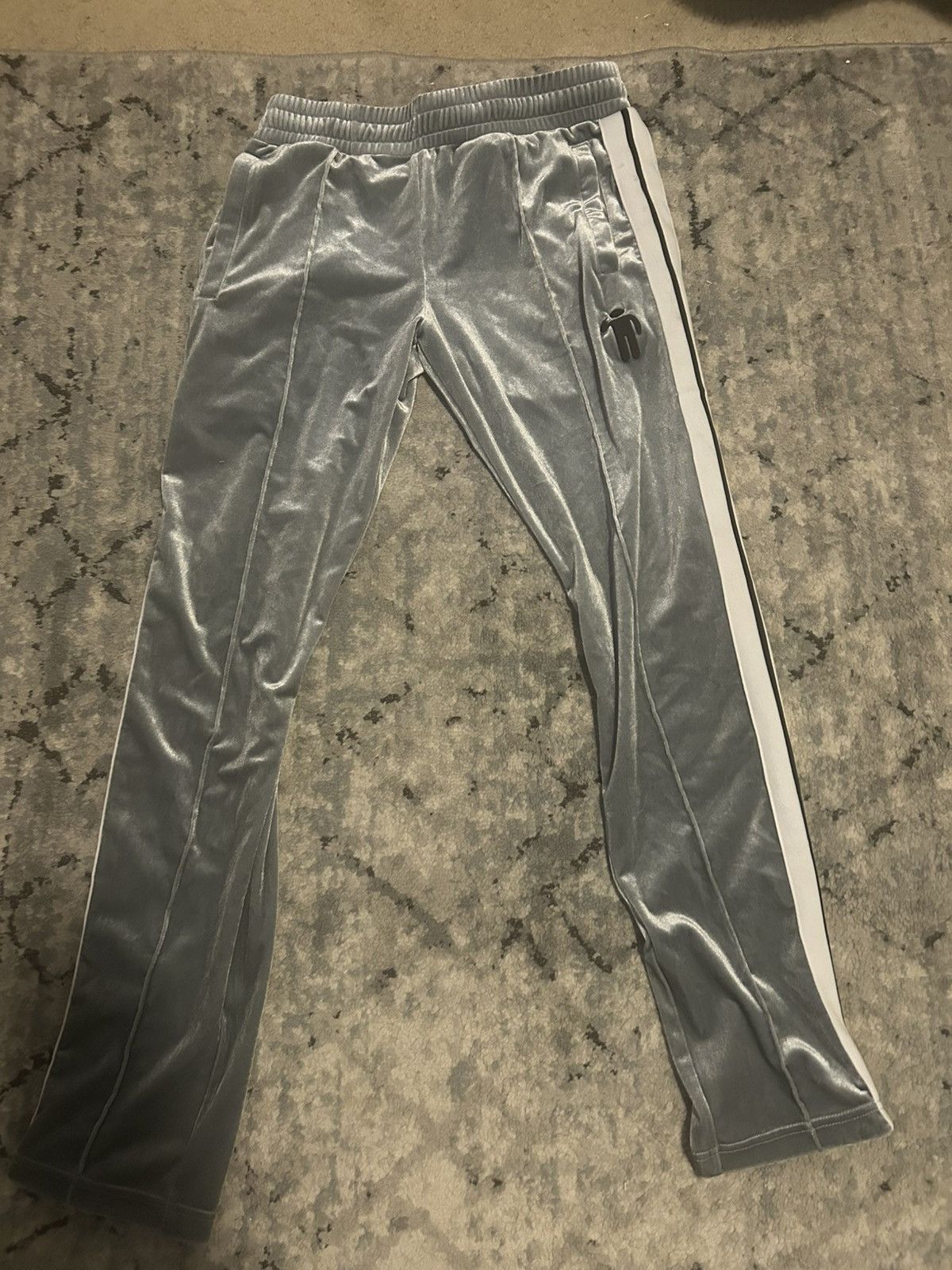 Other Youjor grey velour pants Size US 30 / EU 46 - 1 Thumbnail