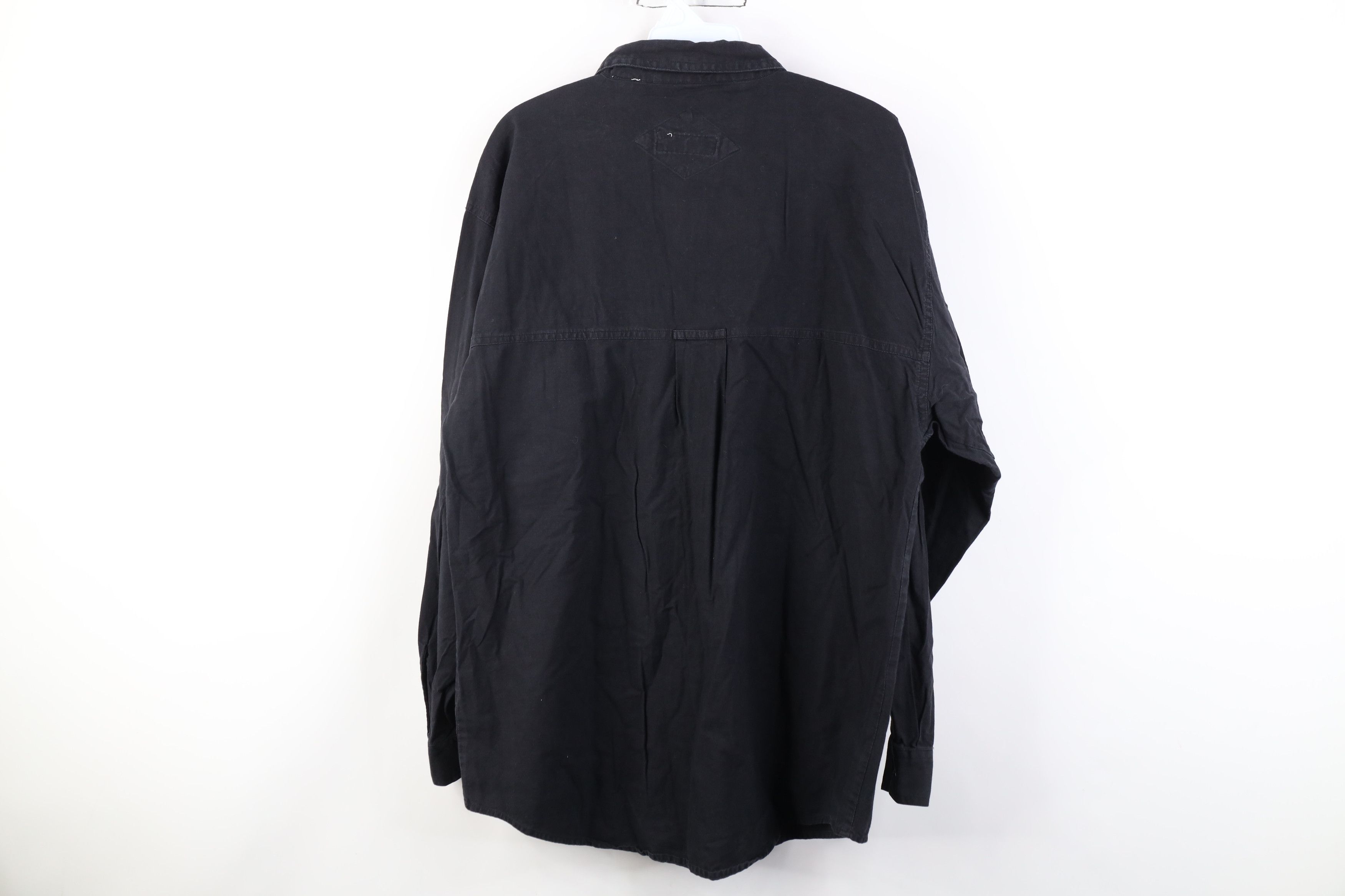 Vintage Vintage 90s Streetwear Big Pocket Collared Button Shirt Size US M / EU 48-50 / 2 - 13 Thumbnail
