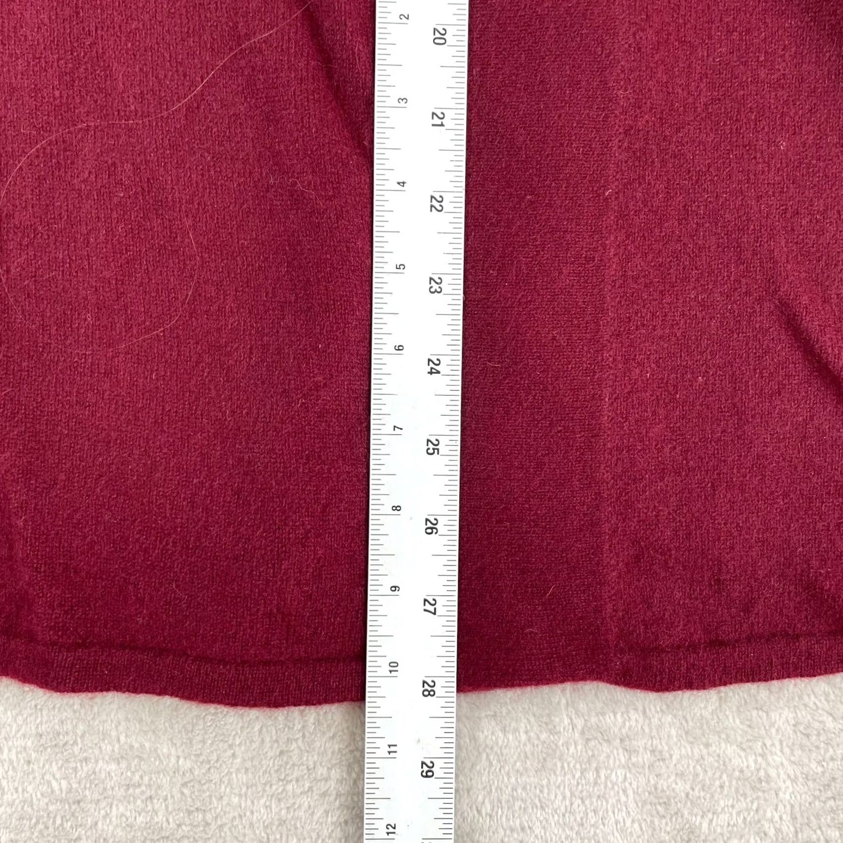 Charter Club Charter Club Duster Sweater Women S Cardigan 100% Cashmere Burgundy NWT 189 NWT Size S / US 4 / IT 40 - 6 Thumbnail