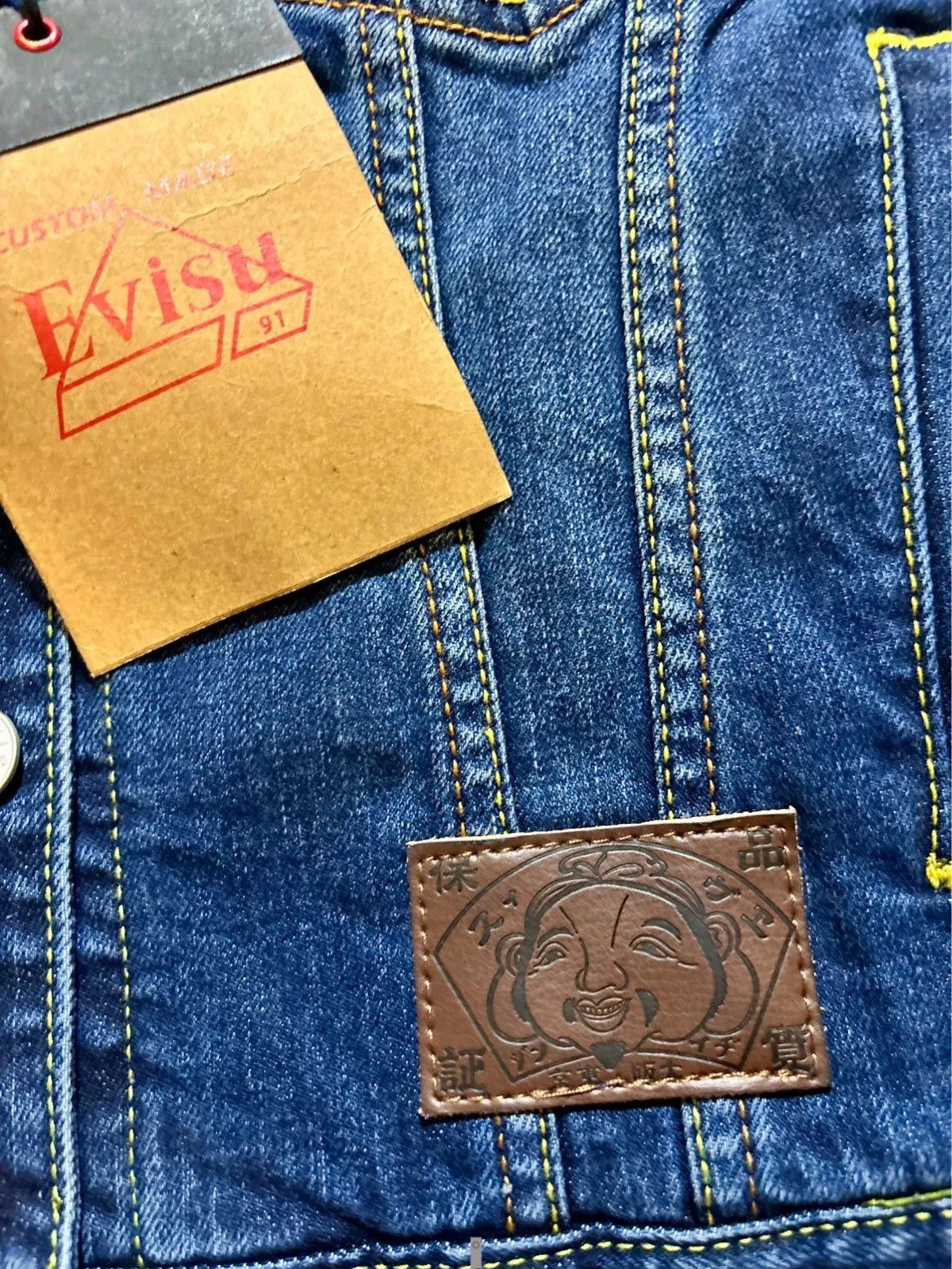 Japanese Brand Evisu daicock denim jacket Size S / US 4 / IT 40 - 4 Thumbnail