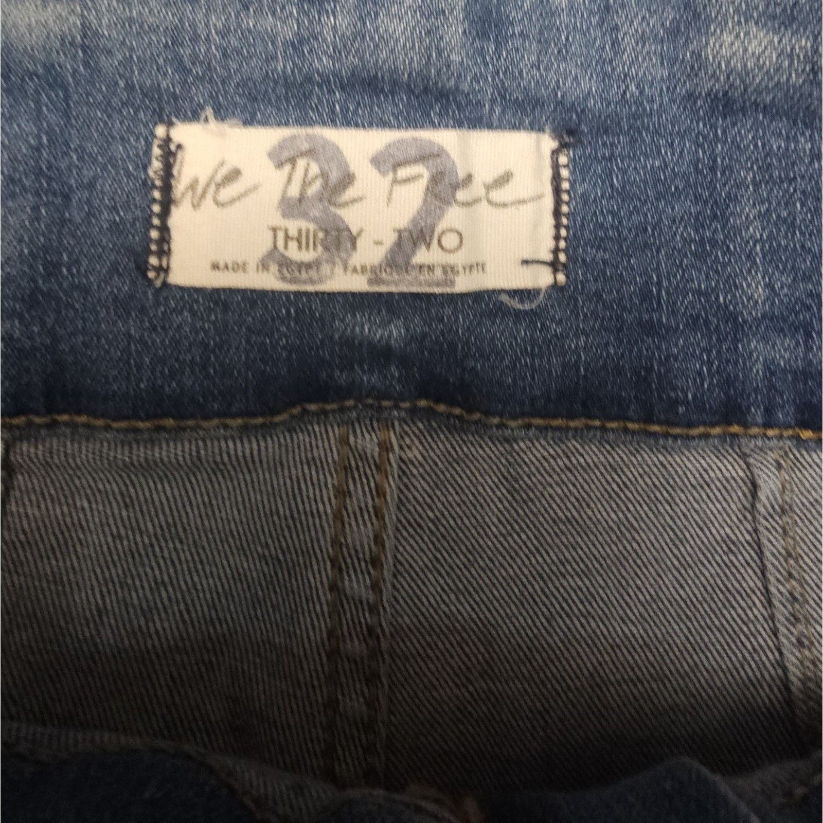 Free People Free People We the Free Jayde Flare Ultra High Rise 32 Size 32" / US 10 / IT 46 - 10 Thumbnail