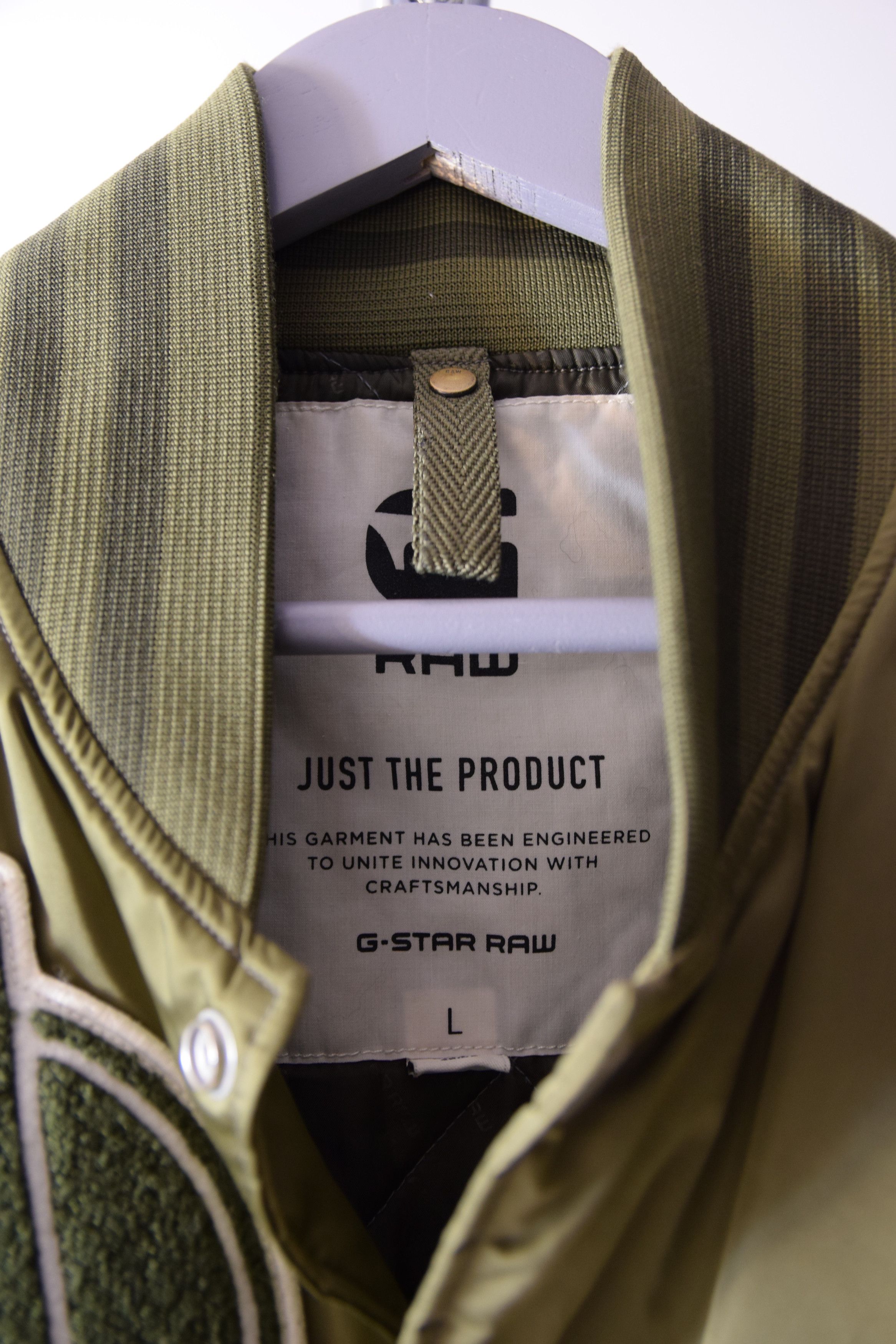 G Star Raw × Gstar G Star Raw Exclusive KHAKI Bomber