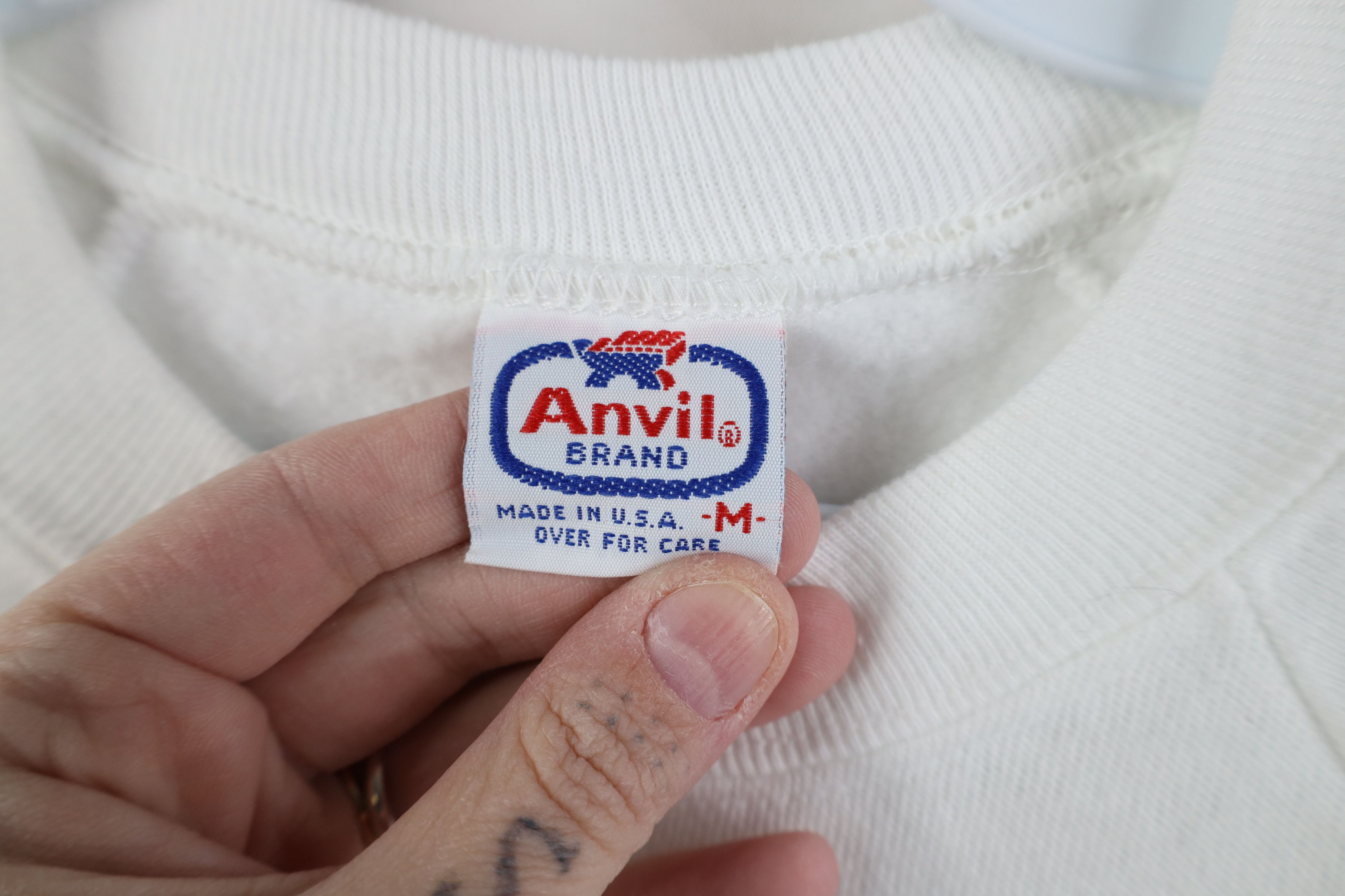 Vintage Vintage 80s Pop Singer Tiffany Crewneck Sweatshirt White USA Size M / US 6-8 / IT 42-44 - 8 Thumbnail