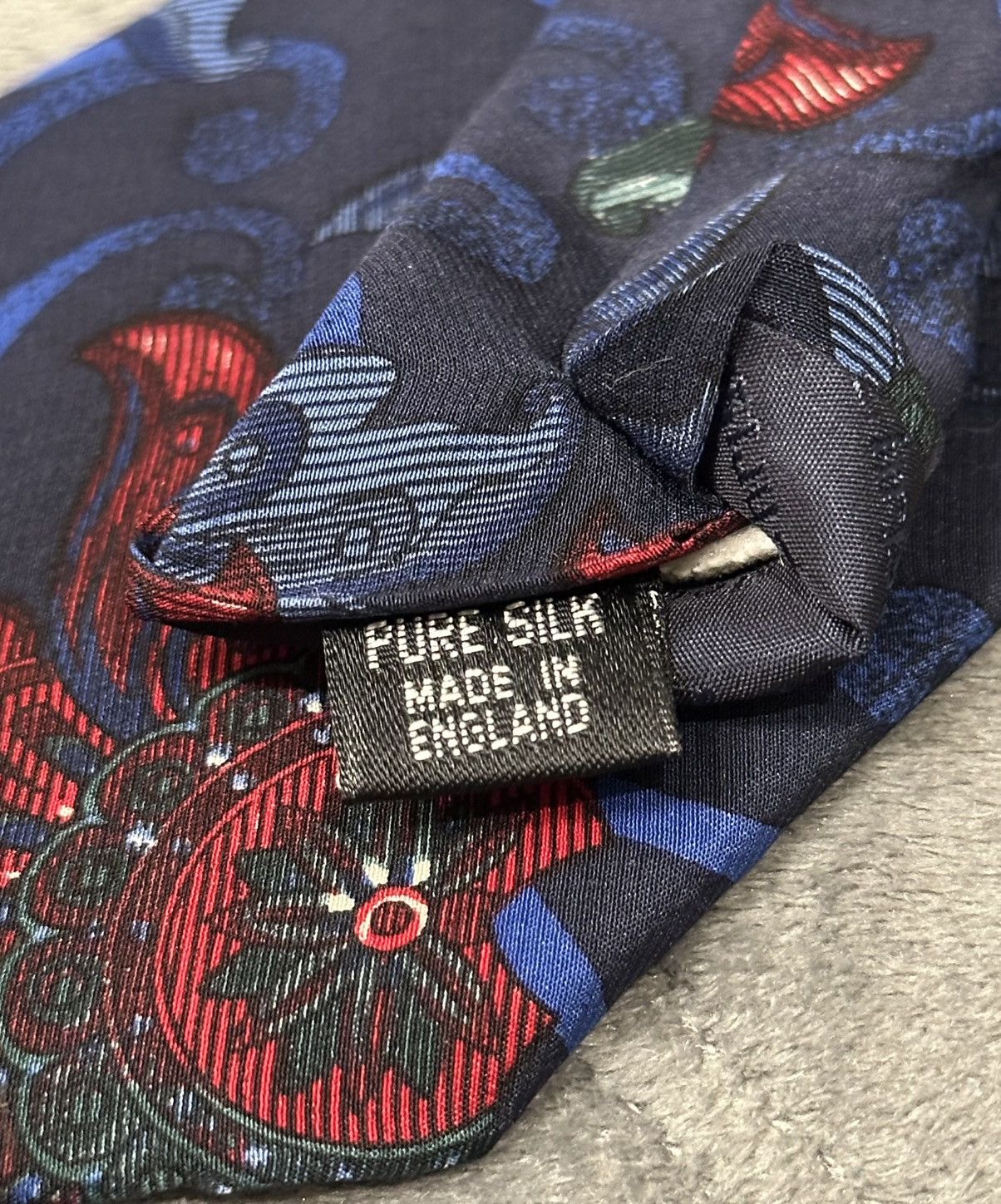 Christian Dior Monsieur Christian Dior Vintage Silk Tie Size ONE SIZE - 3 Thumbnail