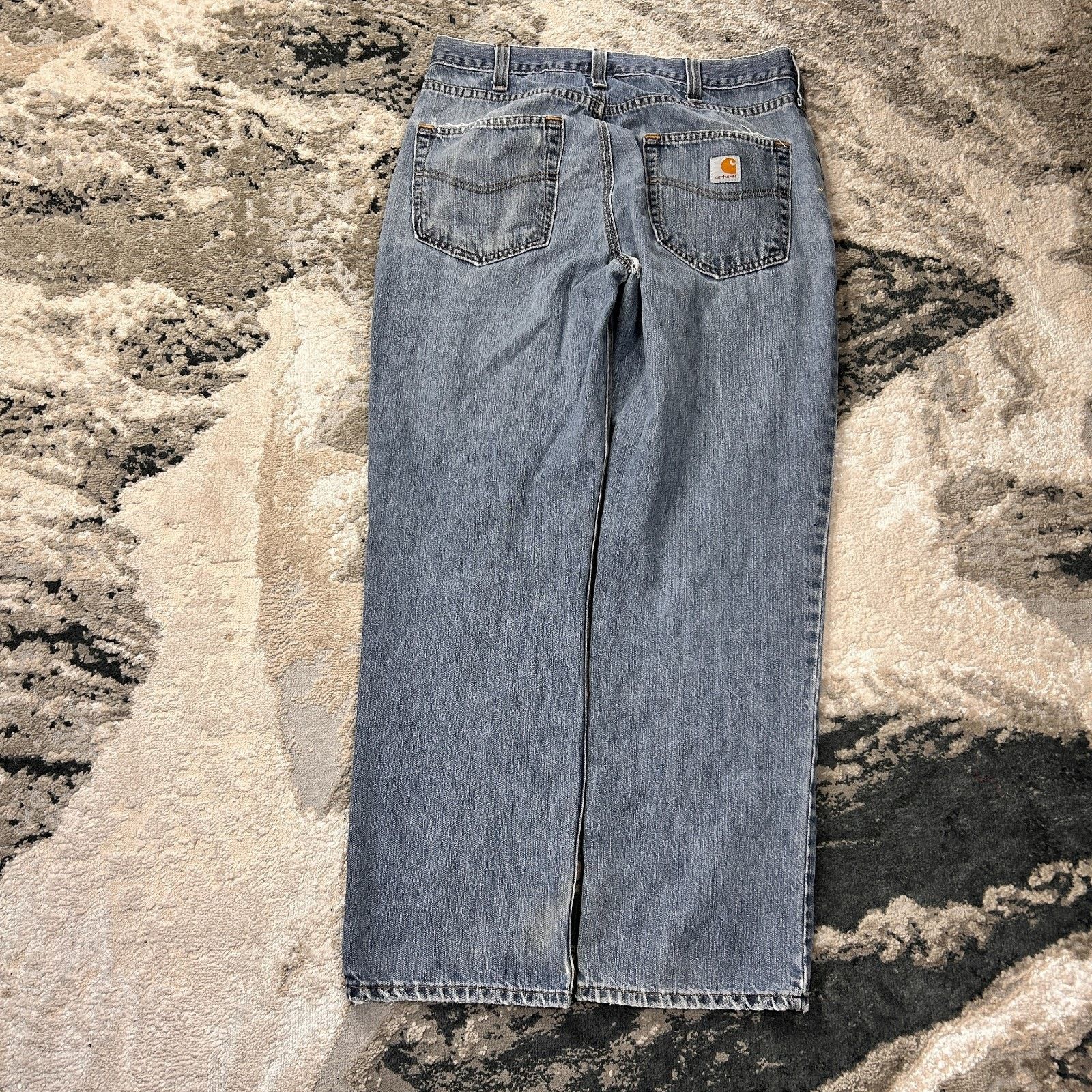 Carhartt Carhartt Holter Relaxed Fit Jeans Mens 34x30 Blue Denim Size US 34 / EU 50 - 2 Thumbnail