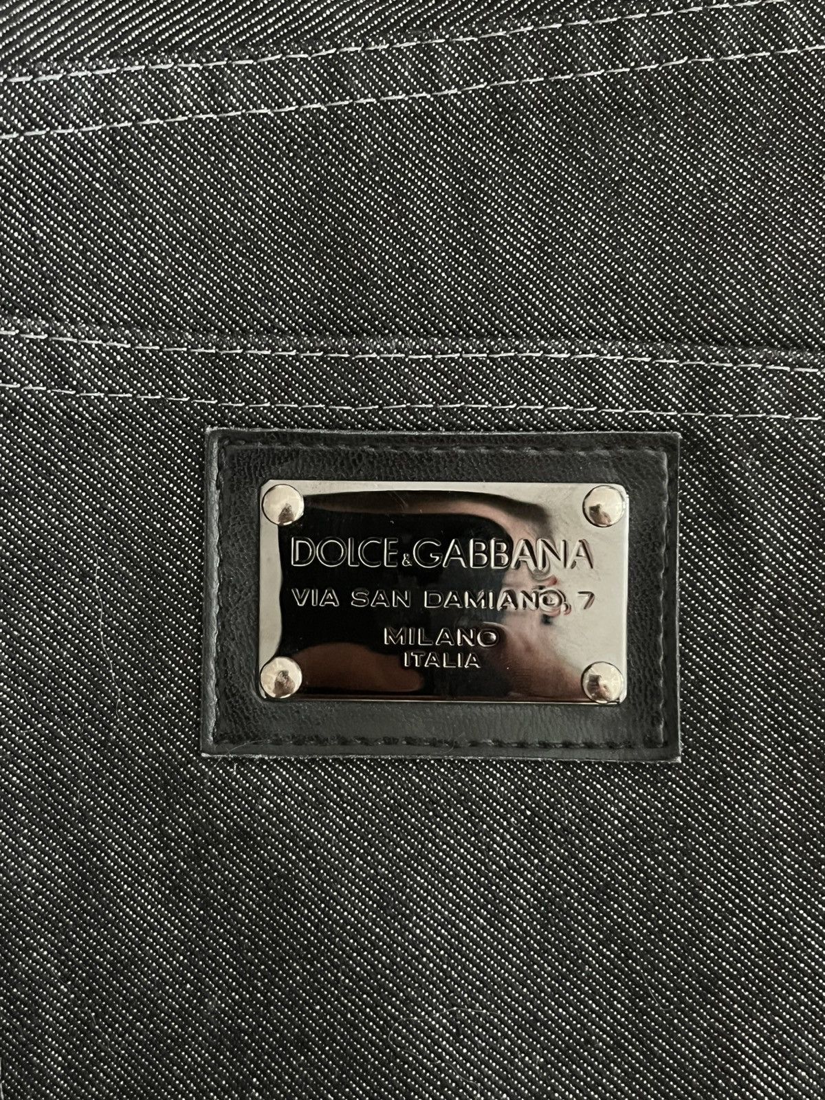 Dolce & Gabbana Dolce & Gabbana SS12 Plaque Iconic Plaque Jeans Size US 30 / EU 46 - 9 Thumbnail